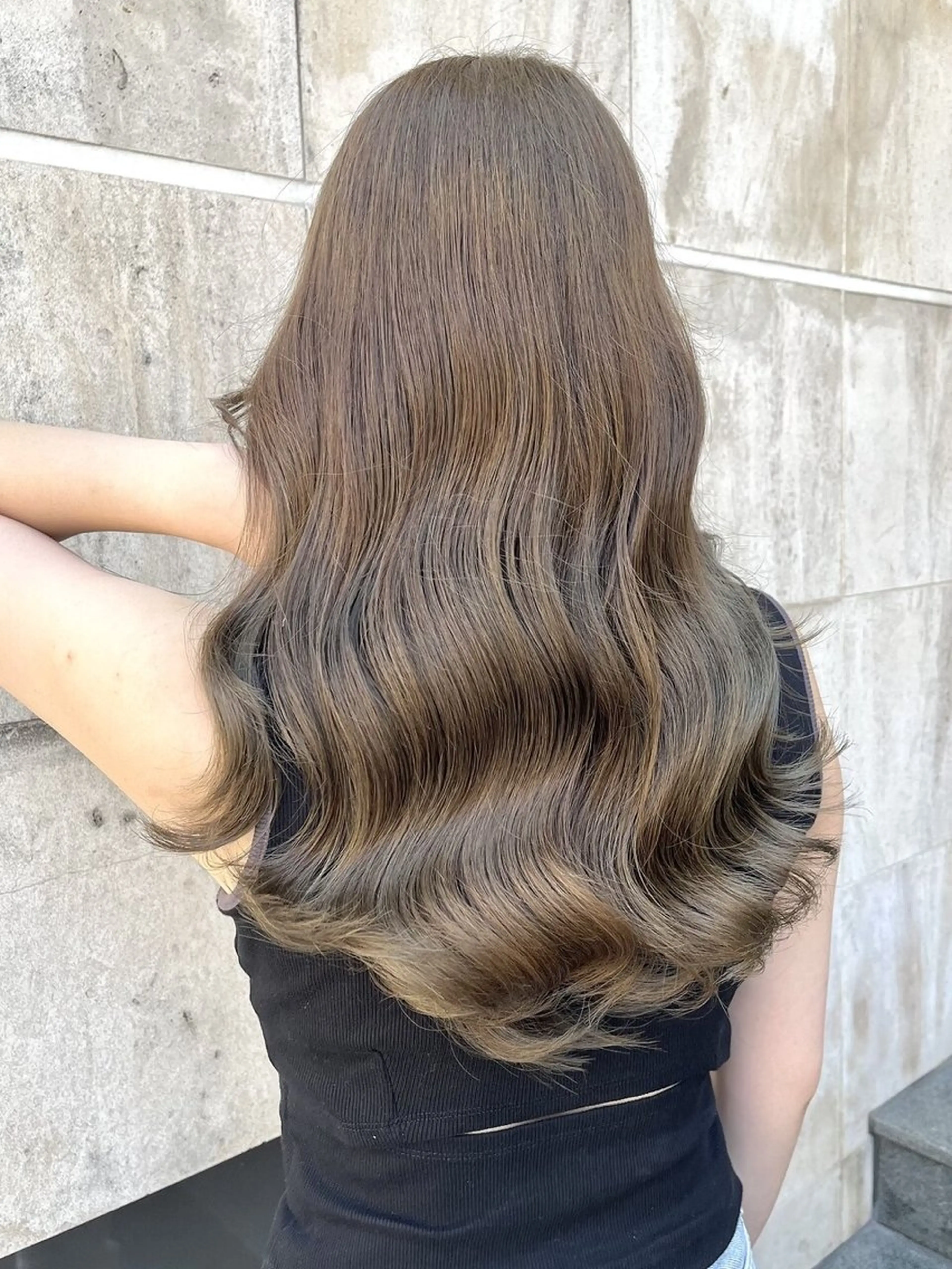 ロング カラー キラ🌟 艶感color🎀のヘアスタイル