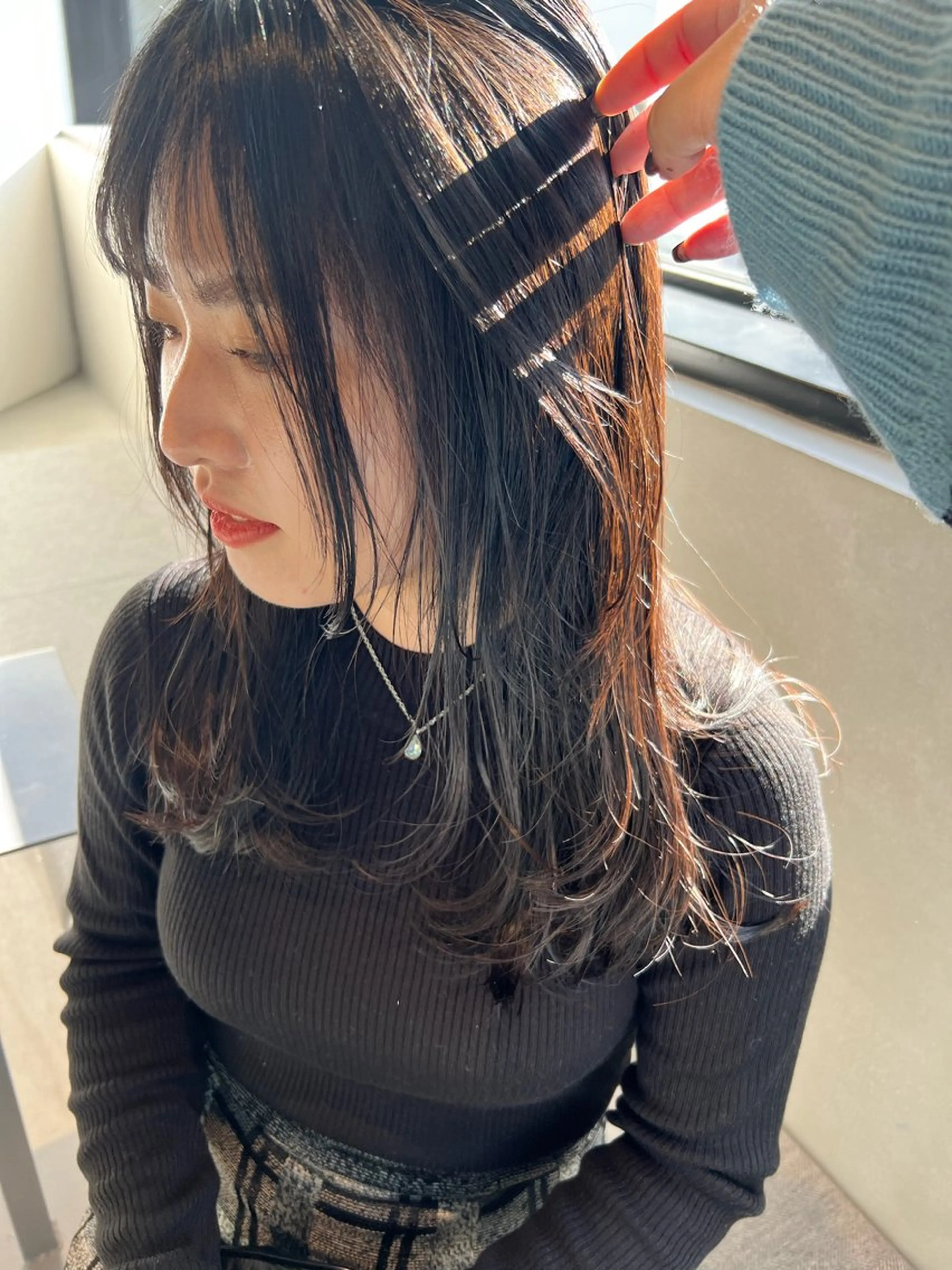 ロング カラー ロカリタ　河原町三条所属・🌐👽フクイ キララ🌎💎のヘアスタイル