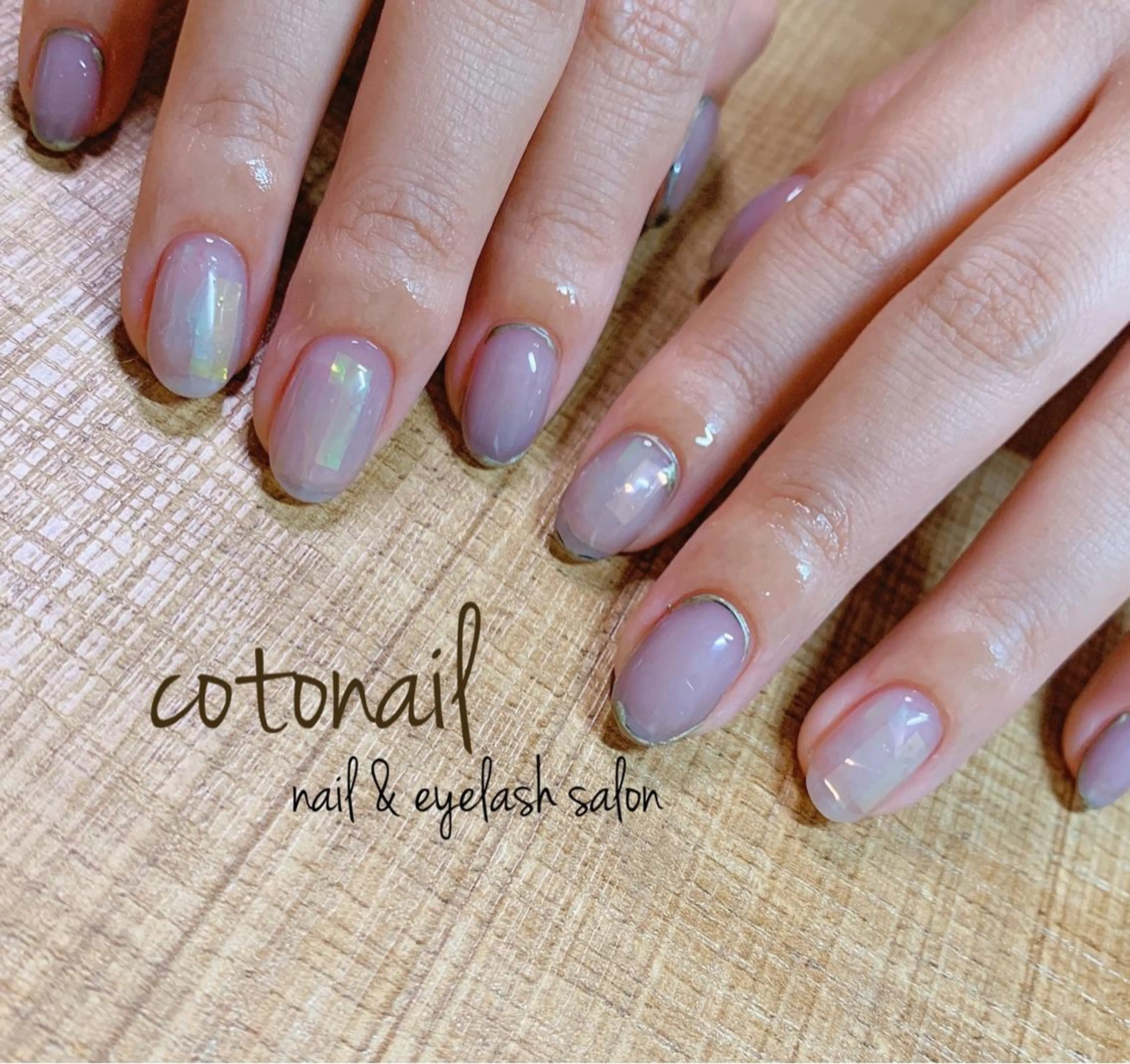 ショート ネイル アートネイル ハンドネイル ツメトマツゲ .のネイルデザイン