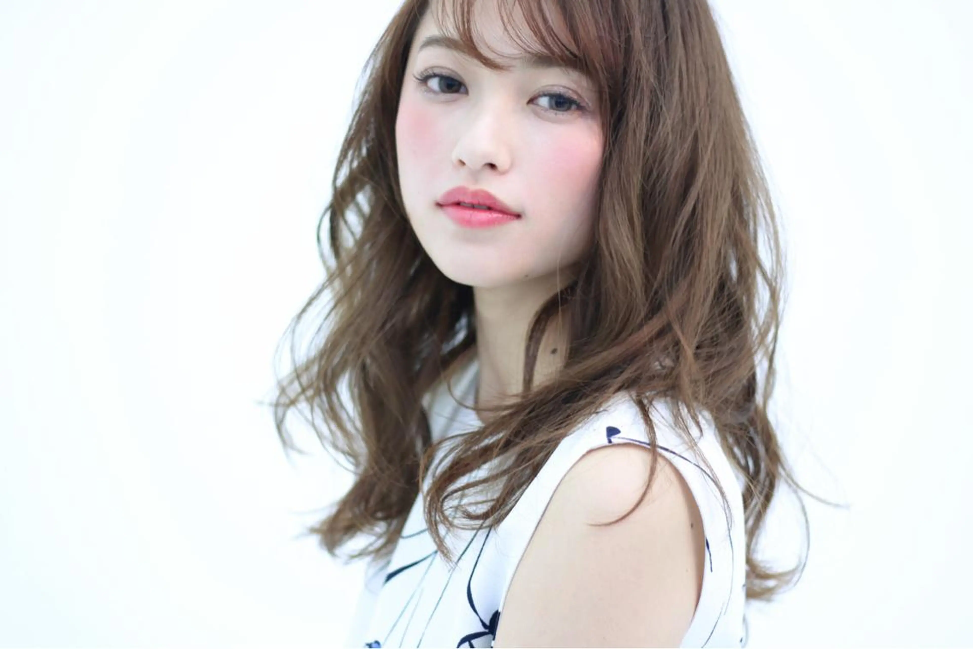 セミロング カット特化柏駅 徒歩3分LOUのヘアスタイル