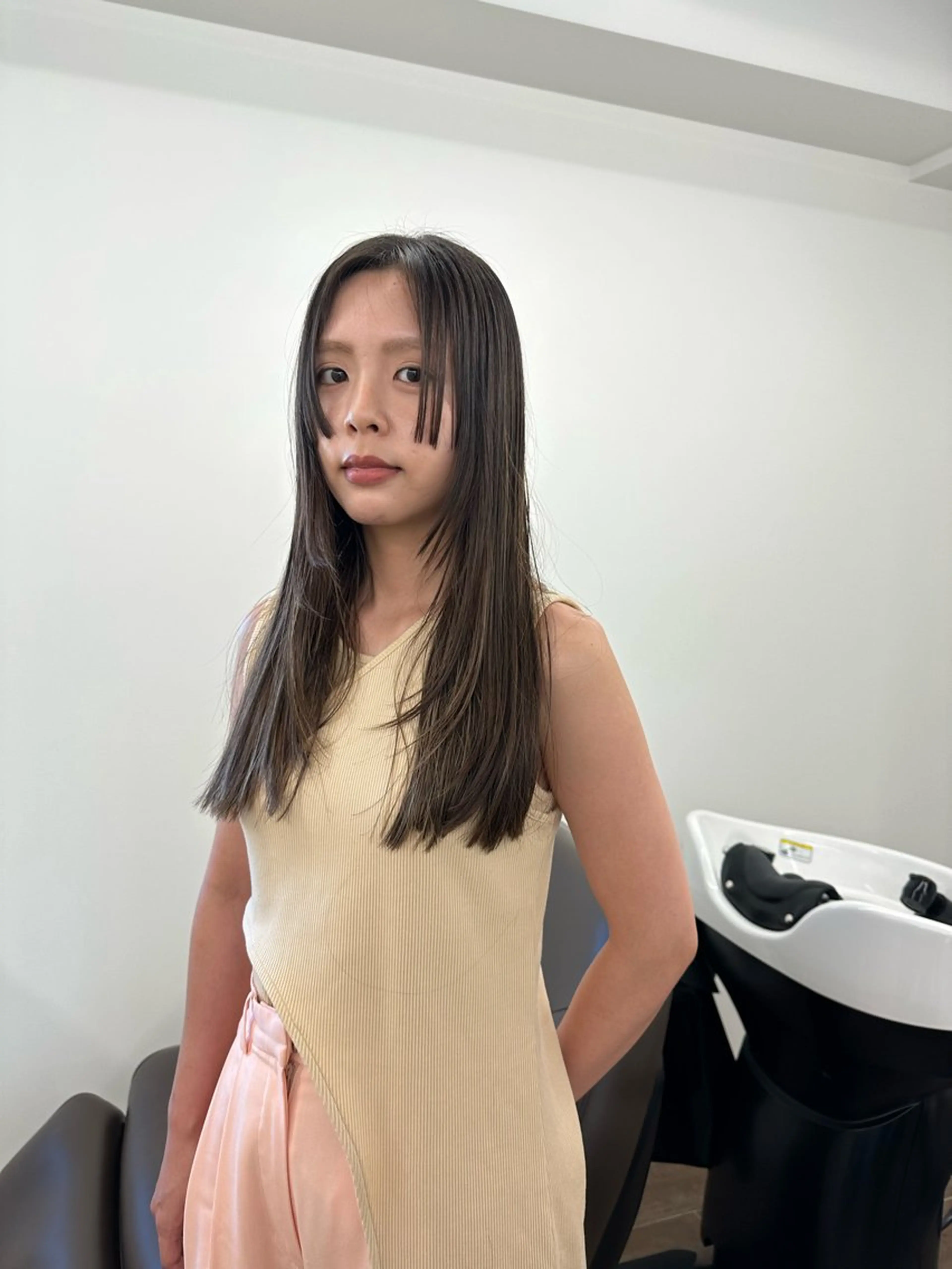 ロング カラー キッズ ヘアカラー オトナヘア🌸 harukaのヘアスタイル