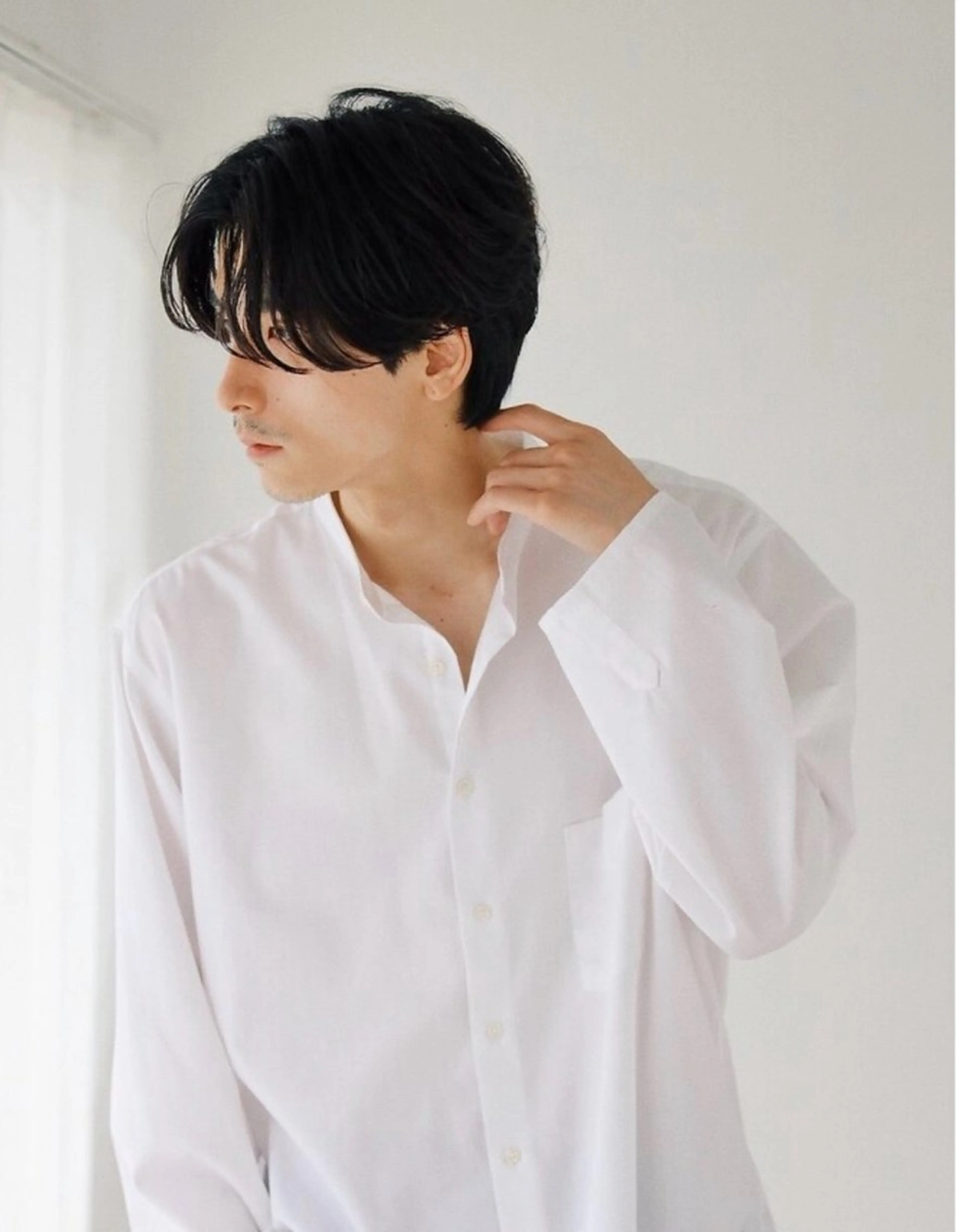 ❤️‍🔥メンズ毛流れストレート❤️‍🔥整えカットあり‼️今だけお得にご案内中です♪（センターパートの方限定）の写真