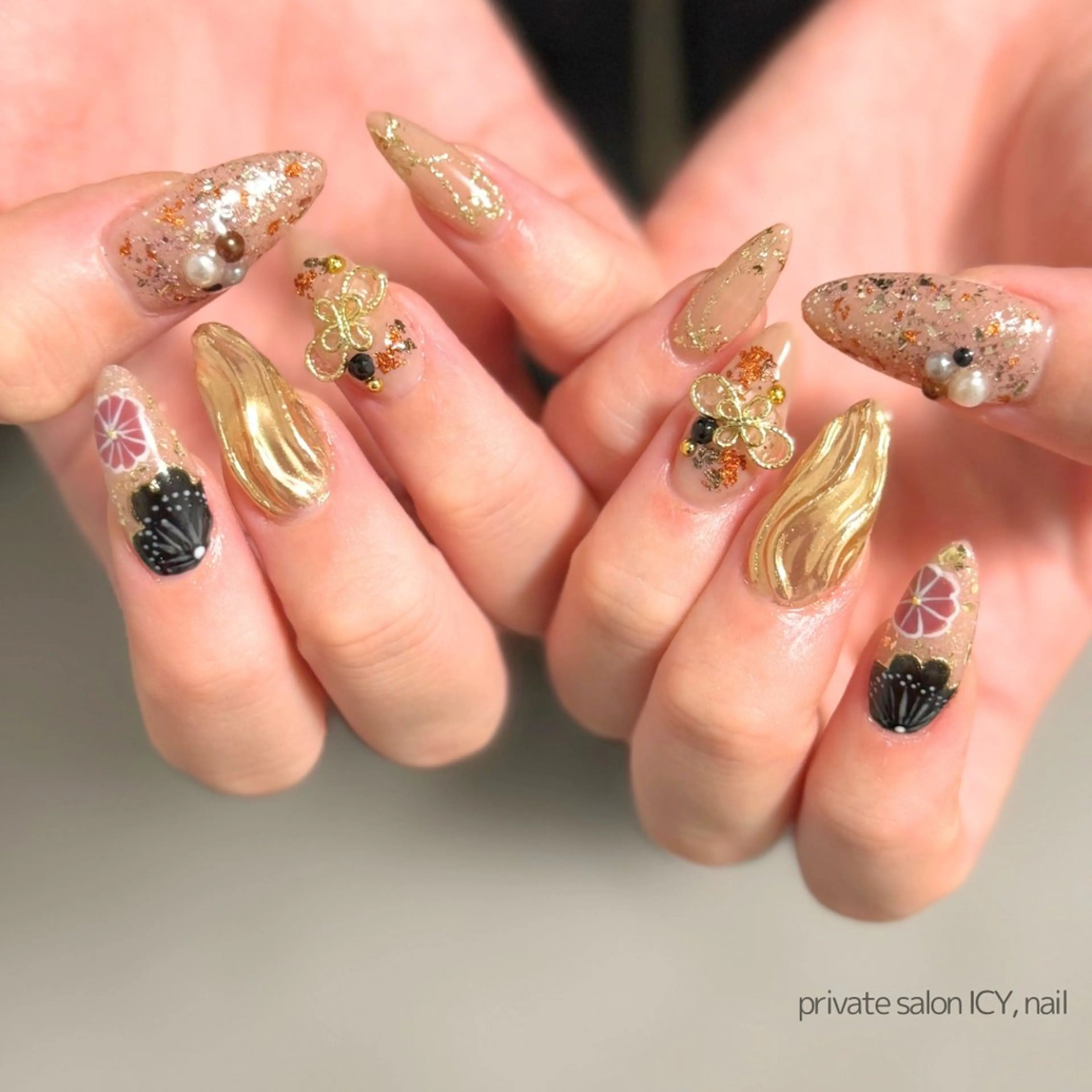 ネイル ハンドネイル ICY,nail REINAのネイルデザイン