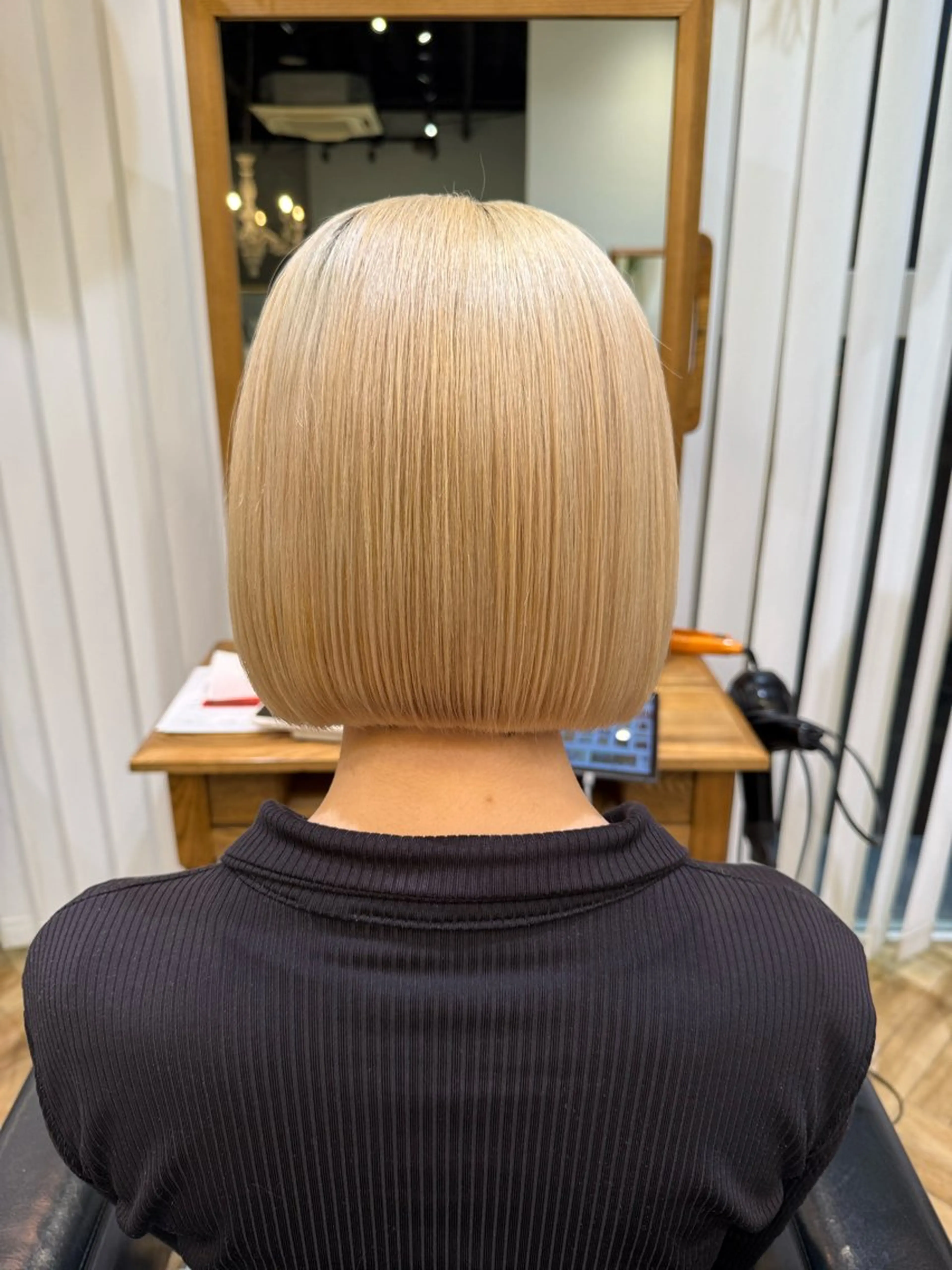 ショート ボブ 永沼 美月のヘアスタイル