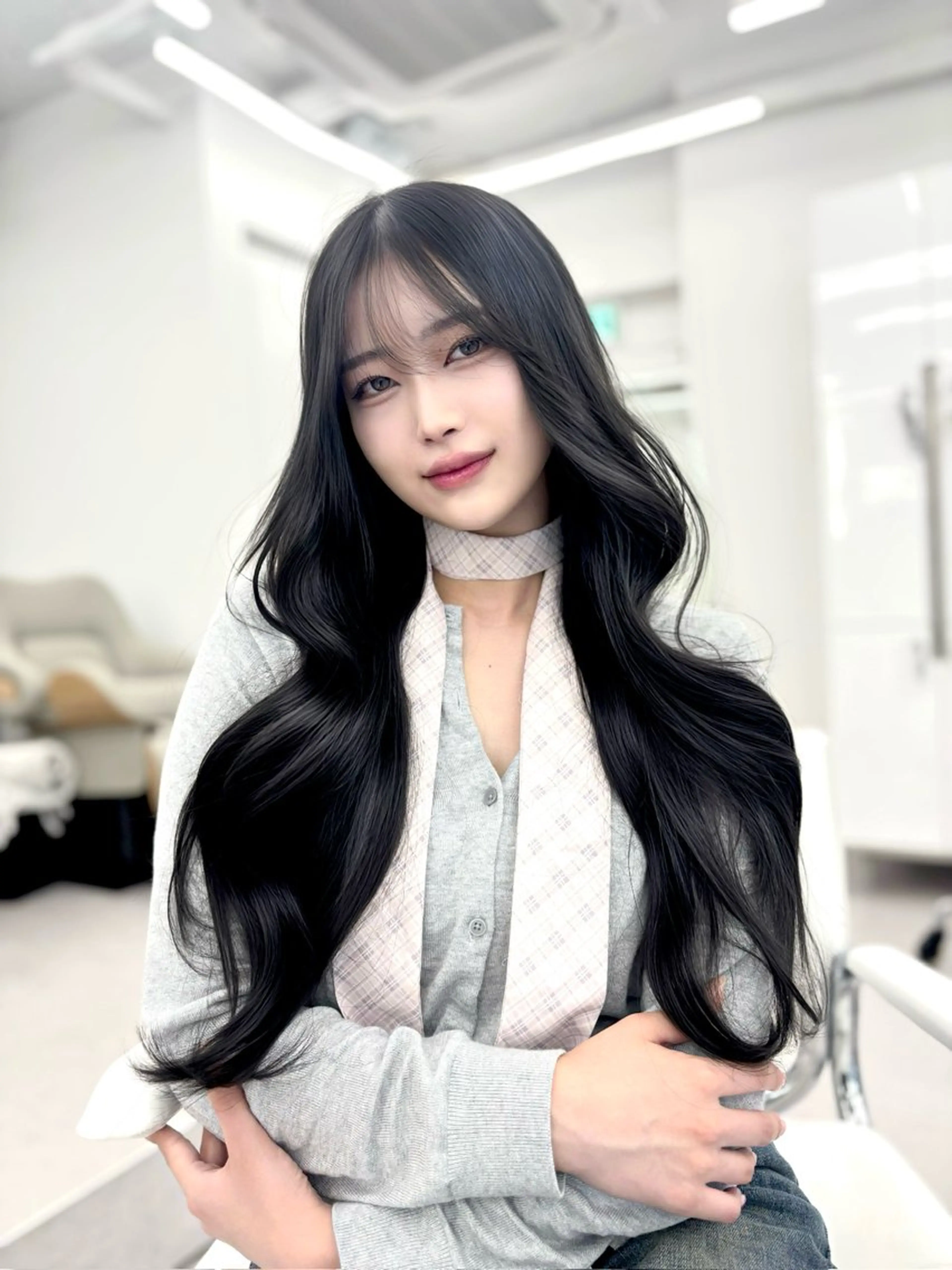 ロング カラー ヘアカラー トリートメント 🫧いちの 🫧のヘアスタイル