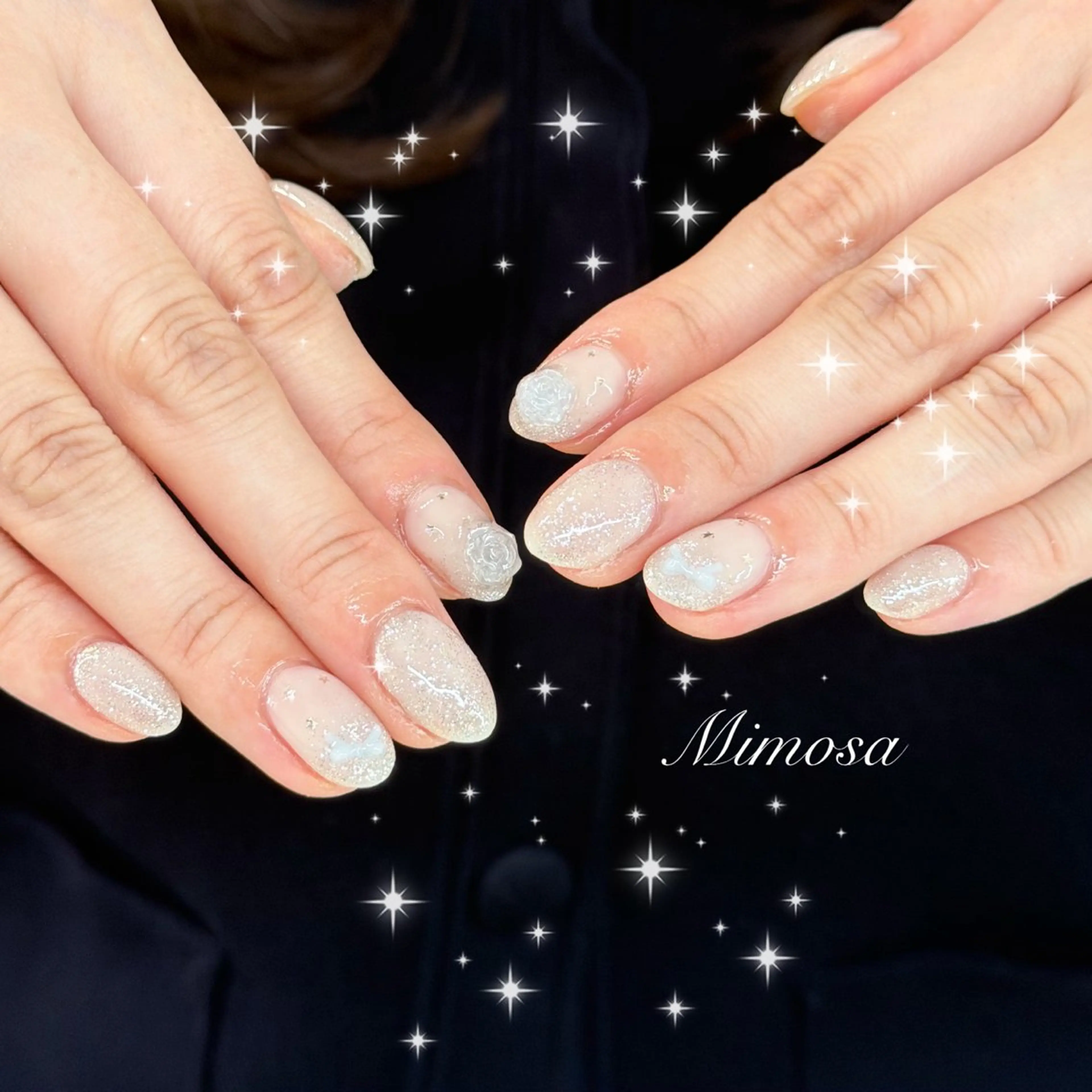 ネイル ハンドネイル 🫧Mimosa 吉祥寺のネイルデザイン