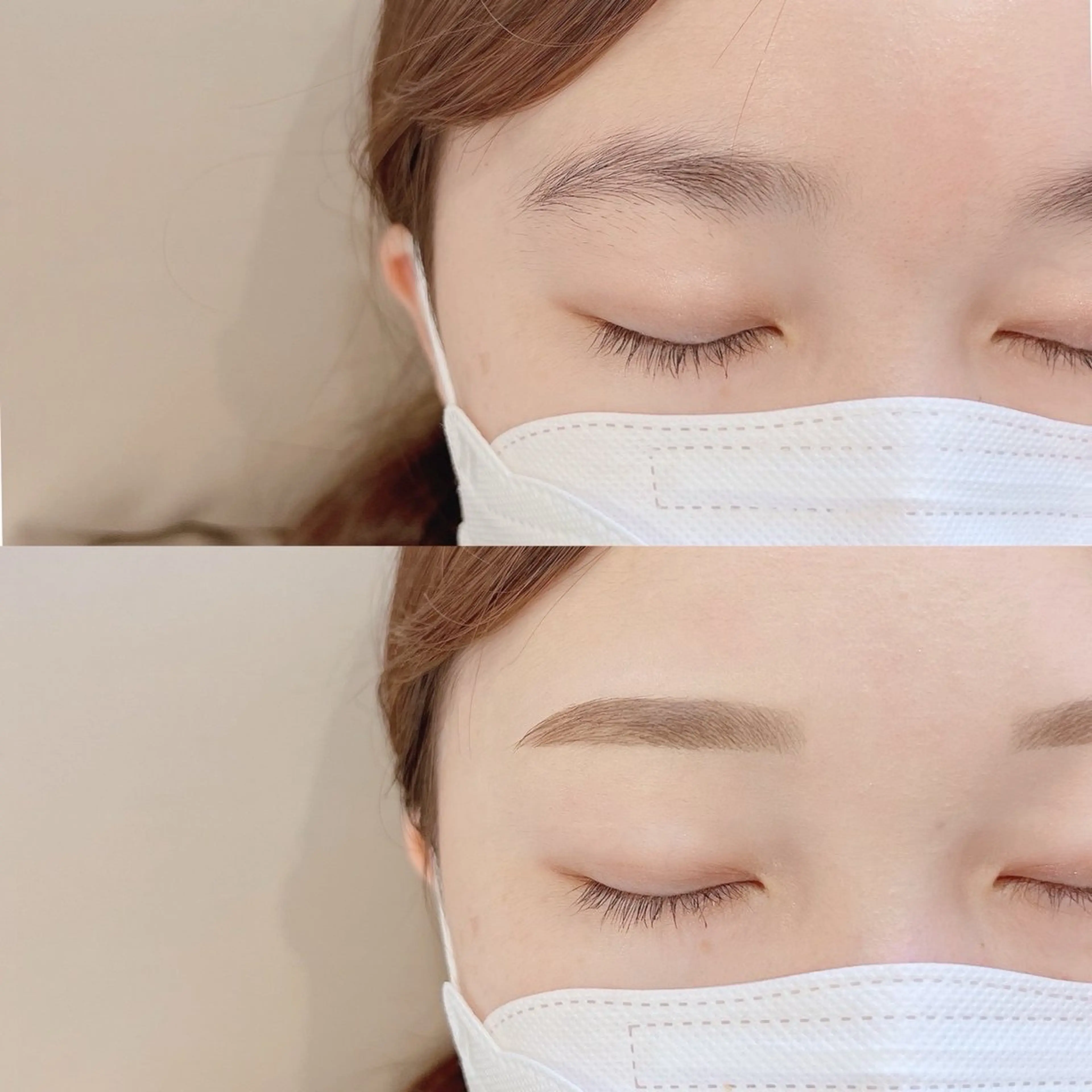 🌿1番人気🌿まつげパーマ(上)＋眉スタイリングの写真