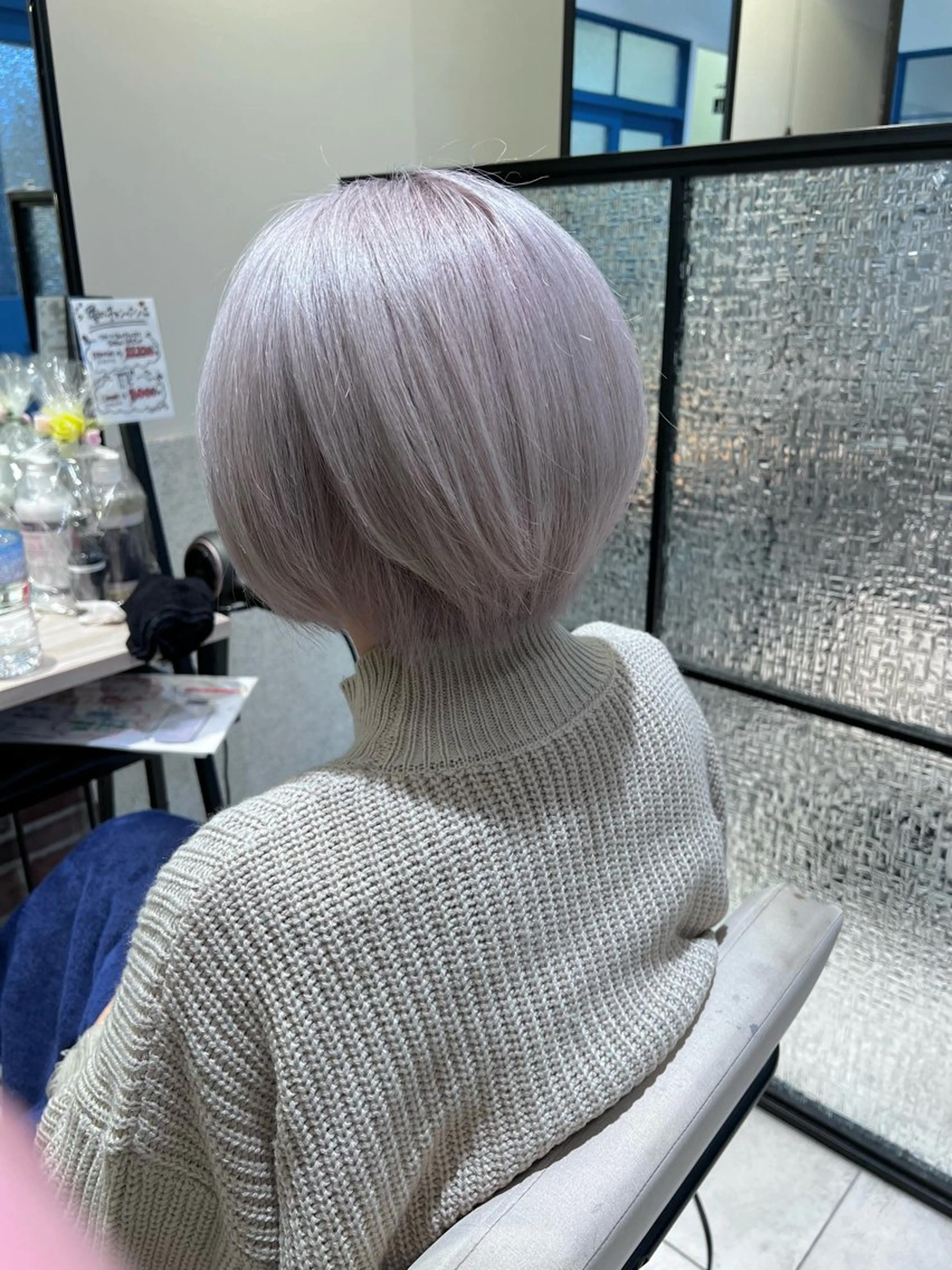 ショート カラー ヘアカラー 髪質改善カラーリスト /根本雄貴のヘアスタイル