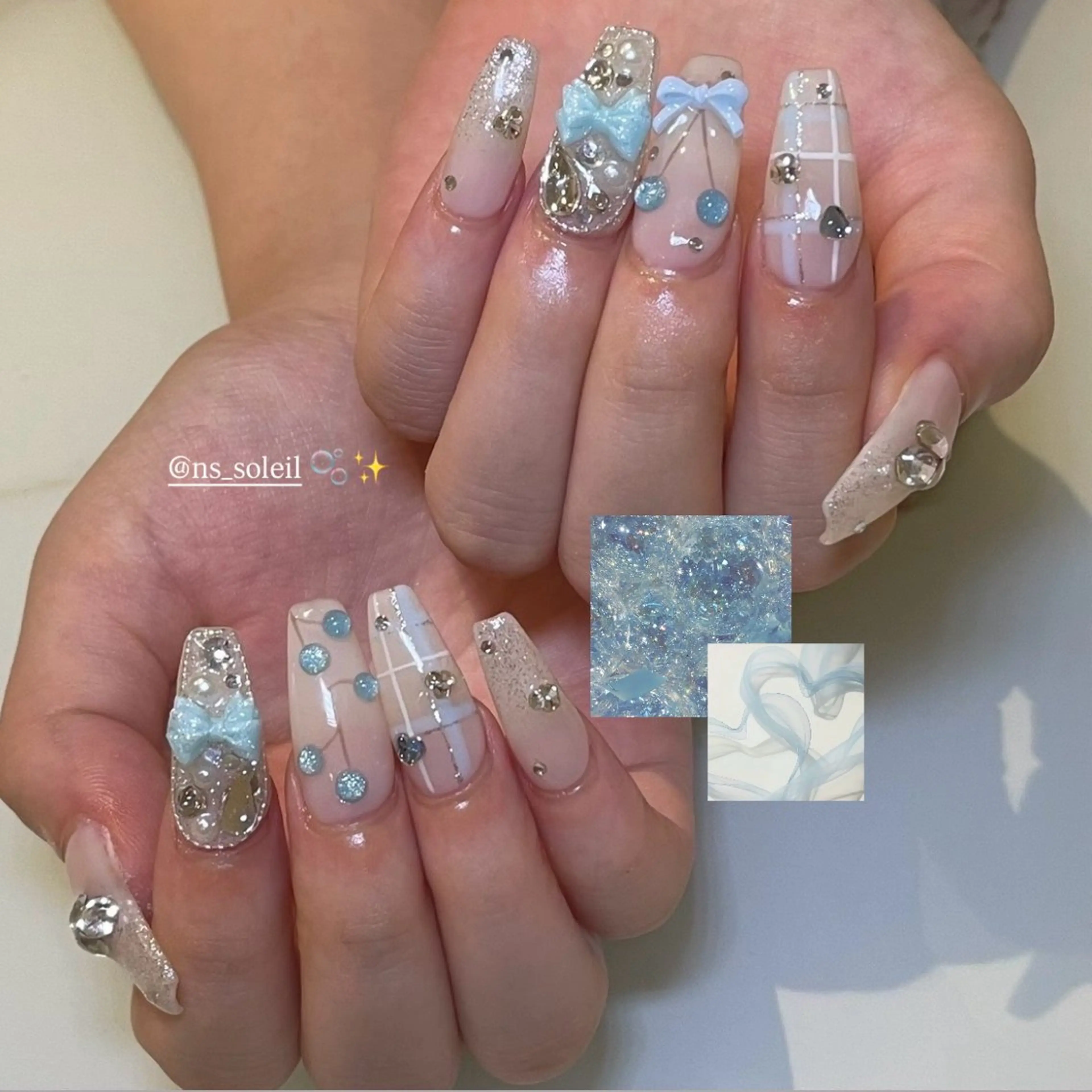 ネイル ハンドネイル Lua🌙ワンホン♡ ギャル♡推し活♡のネイルデザイン