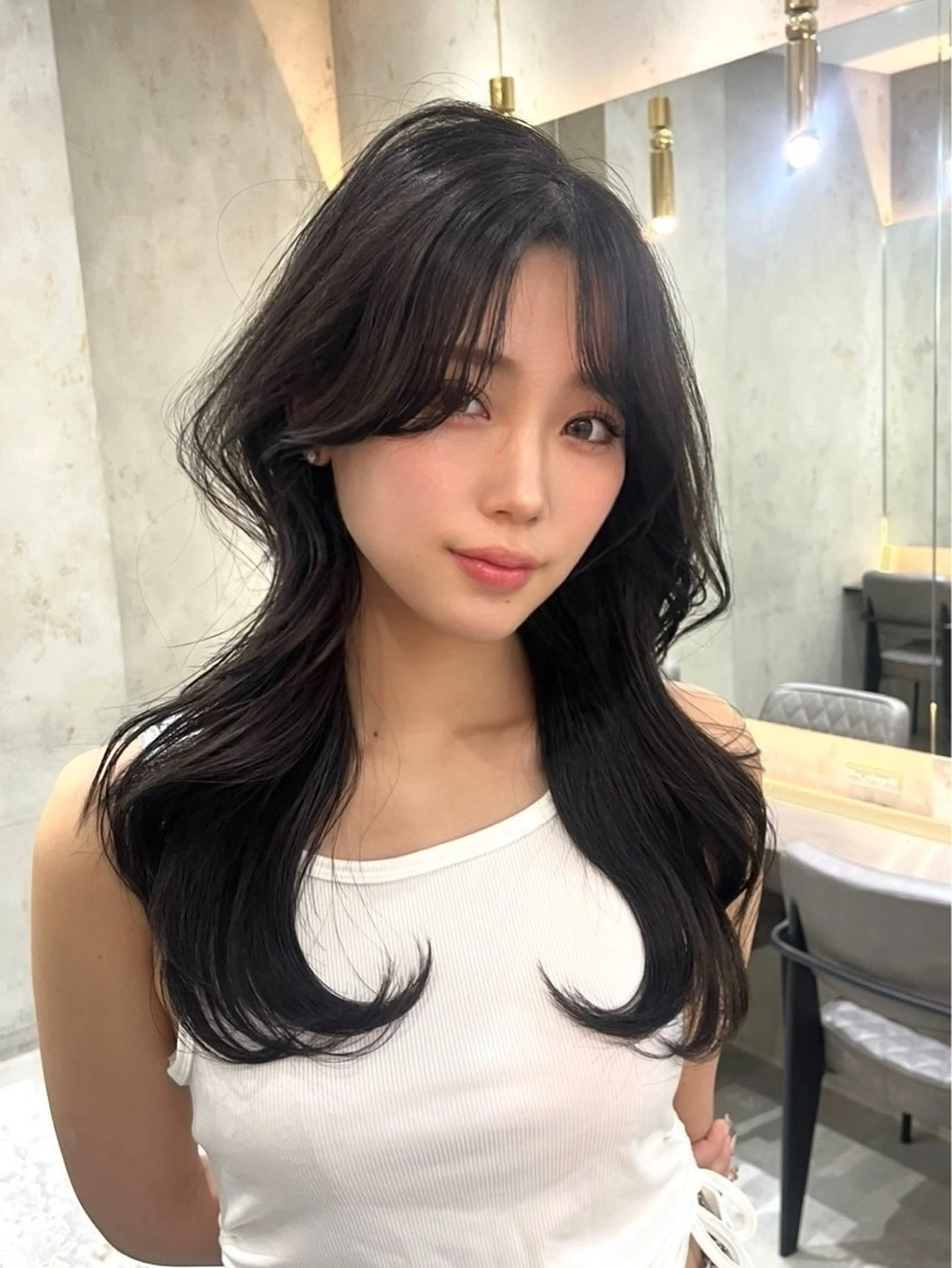 10月限定︎💕︎︎︎💕︎︎｢骨格似合わせ｣レイヤーカット➕髪質改善内部集中補修トリートメント🤍✨️の写真