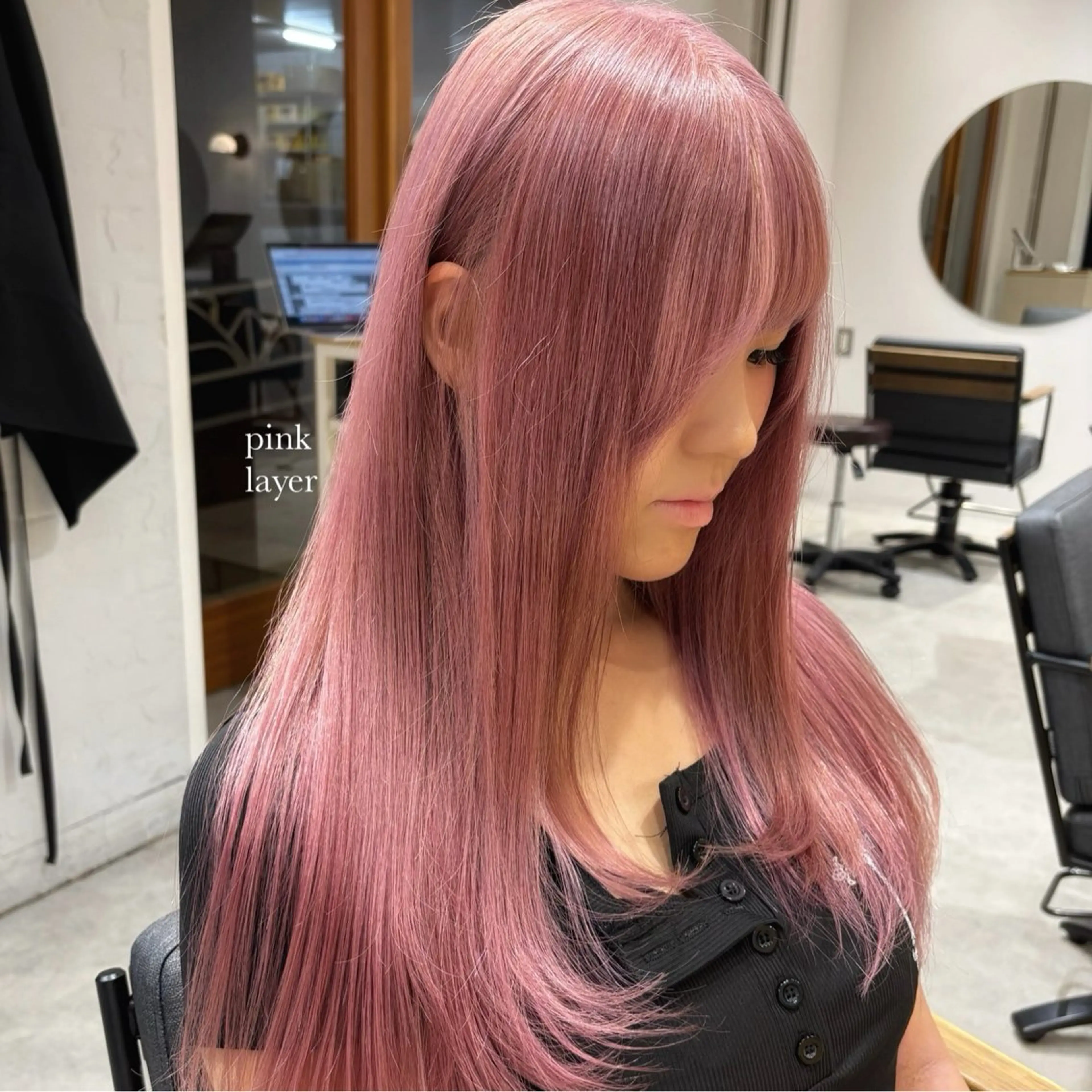 ロング カラー カット ヘアカラー トリートメント 🌈艶ハイトーン🌈 心を込めます🤝涼介のヘアスタイル