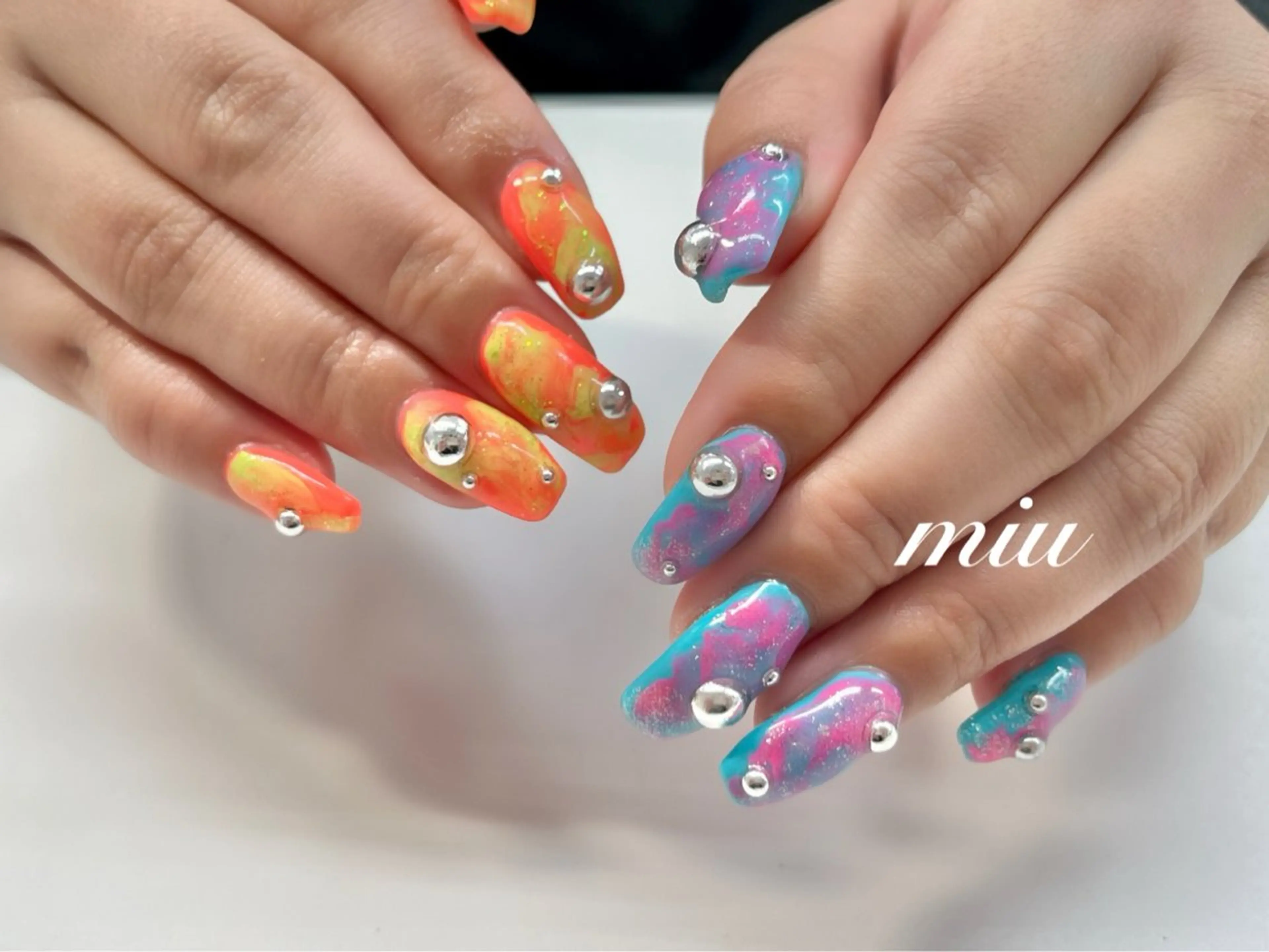 ネイル ハンドネイル miu nail 🐾mihoのネイルデザイン