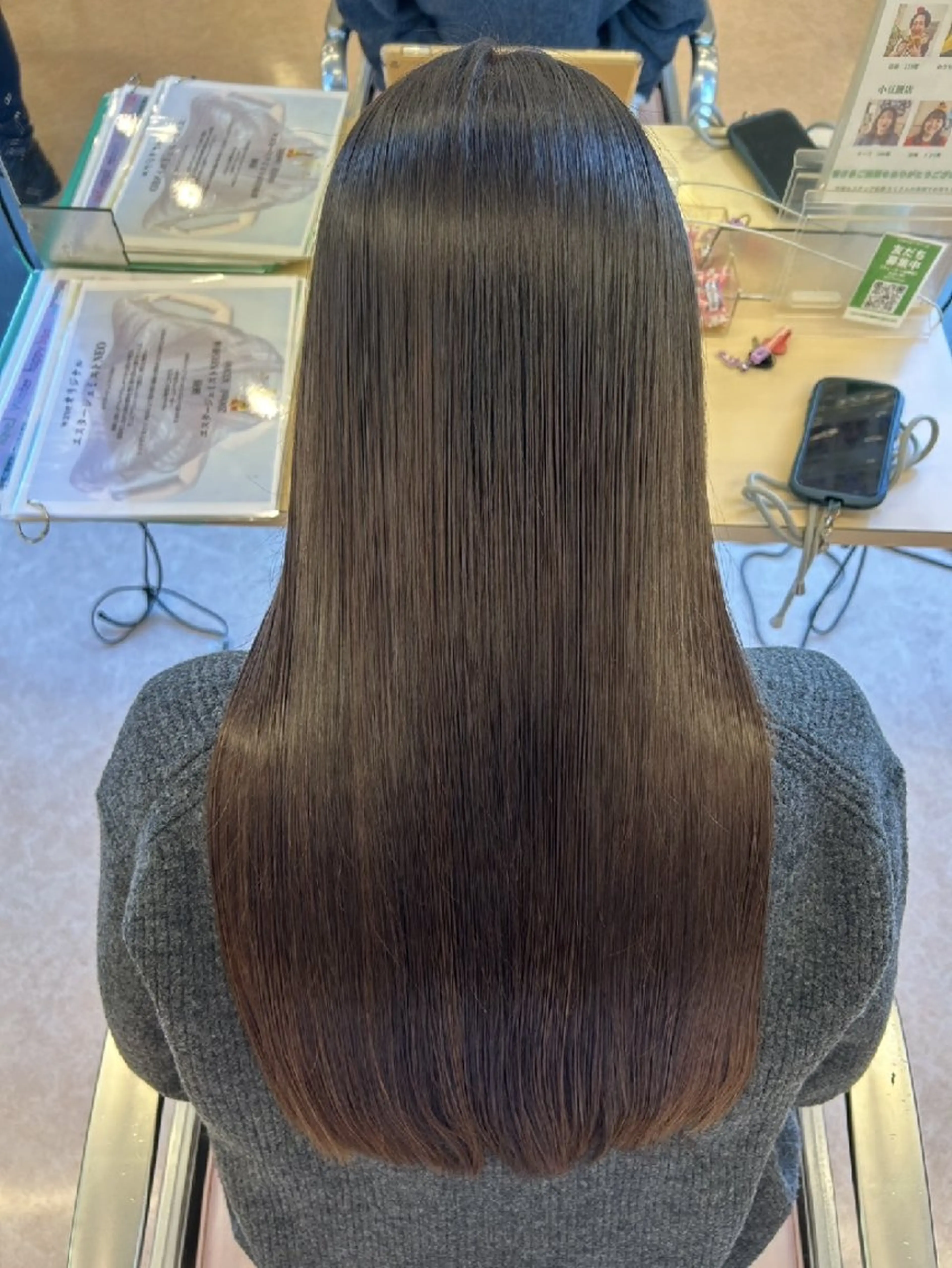 ミディアム 鈴木 優里花のヘアスタイル