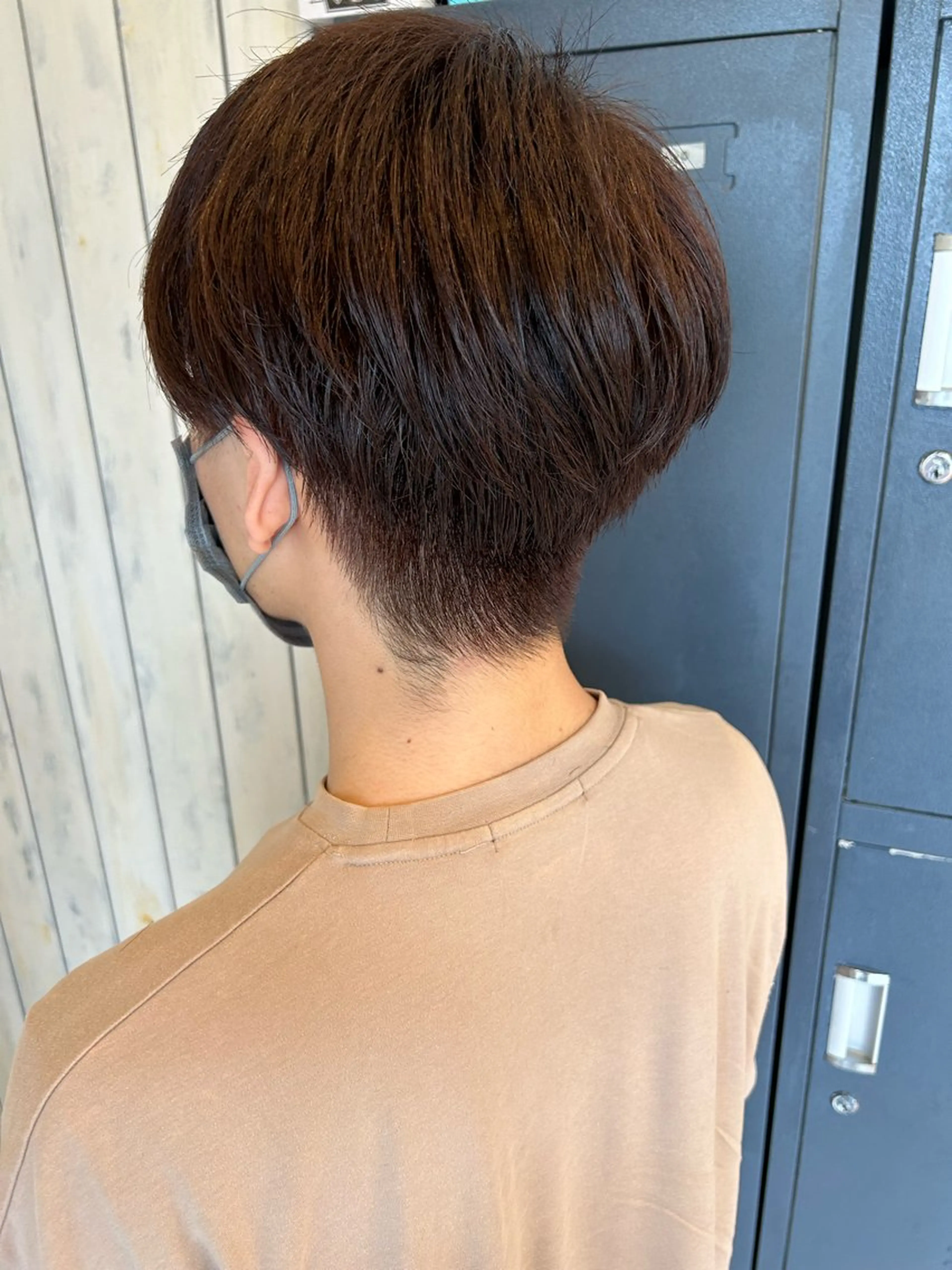 ショート カット 高津 千慧のヘアスタイル