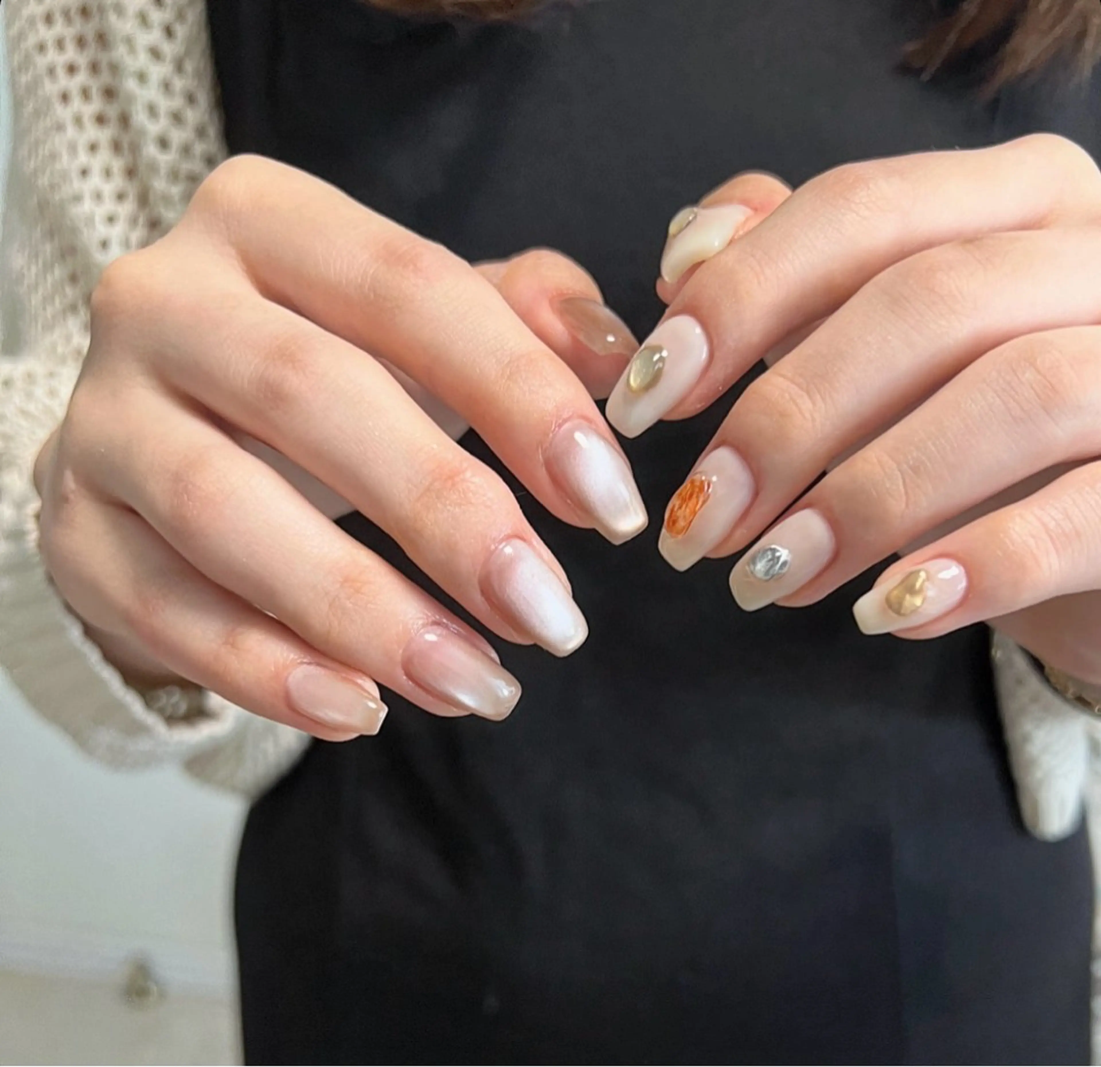 ネイル ハンドネイル ハンドケア nail salon una.のネイルデザイン