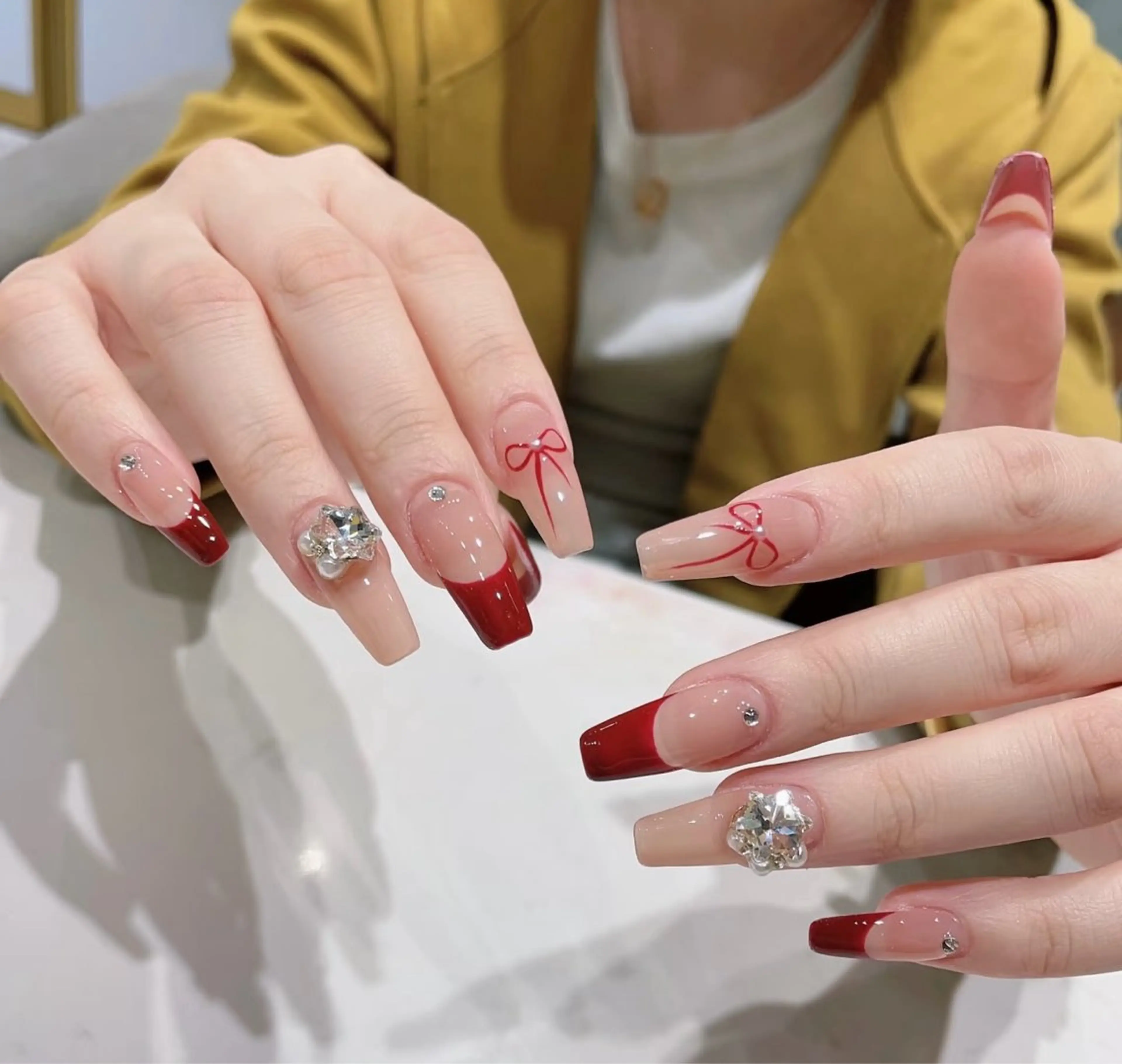 ネイル コネコネイルサロン モデル用のネイルデザイン