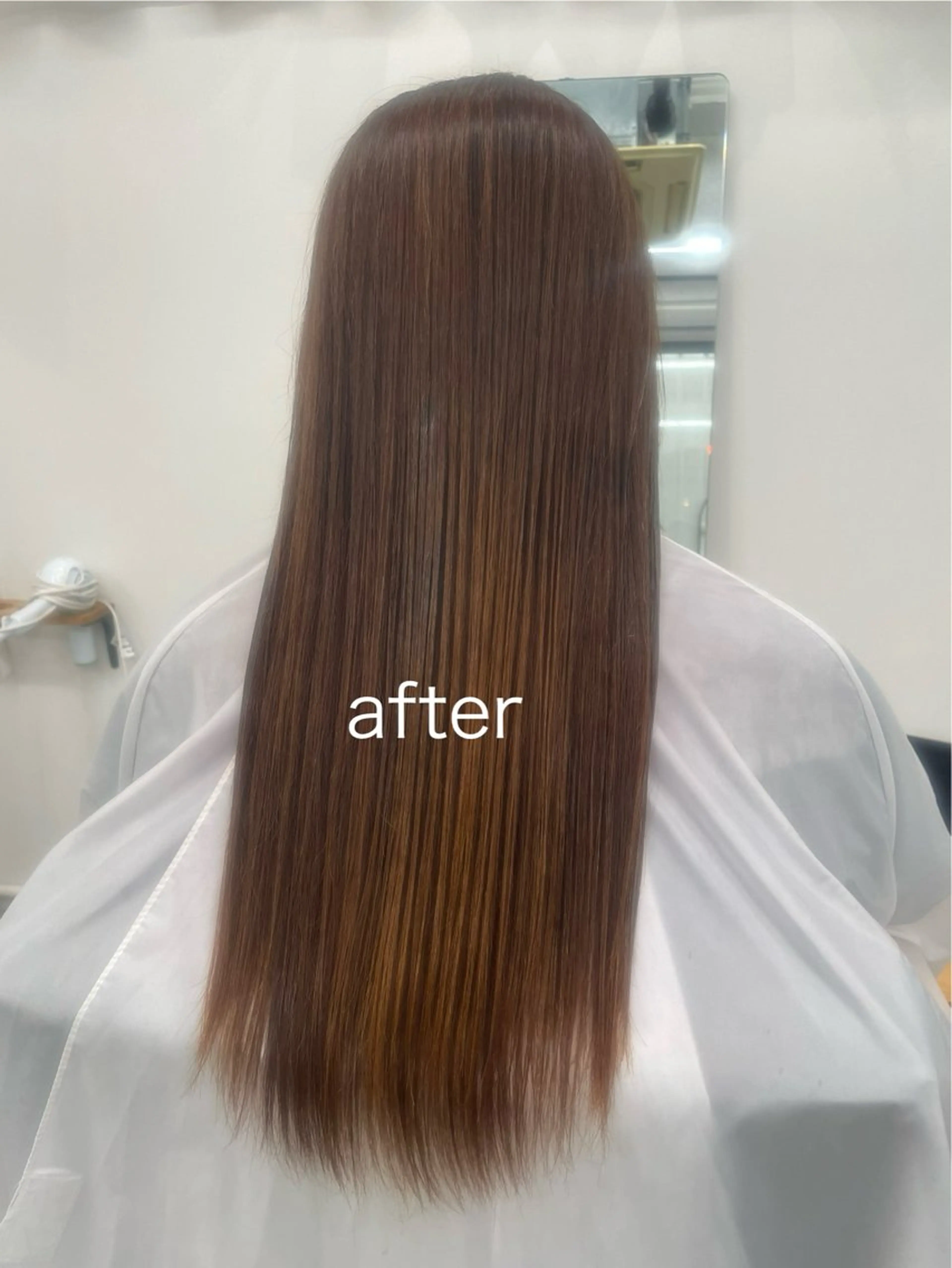 ロング ロング 縮毛矯正 トリートメント あゆみ 🍀のヘアスタイル