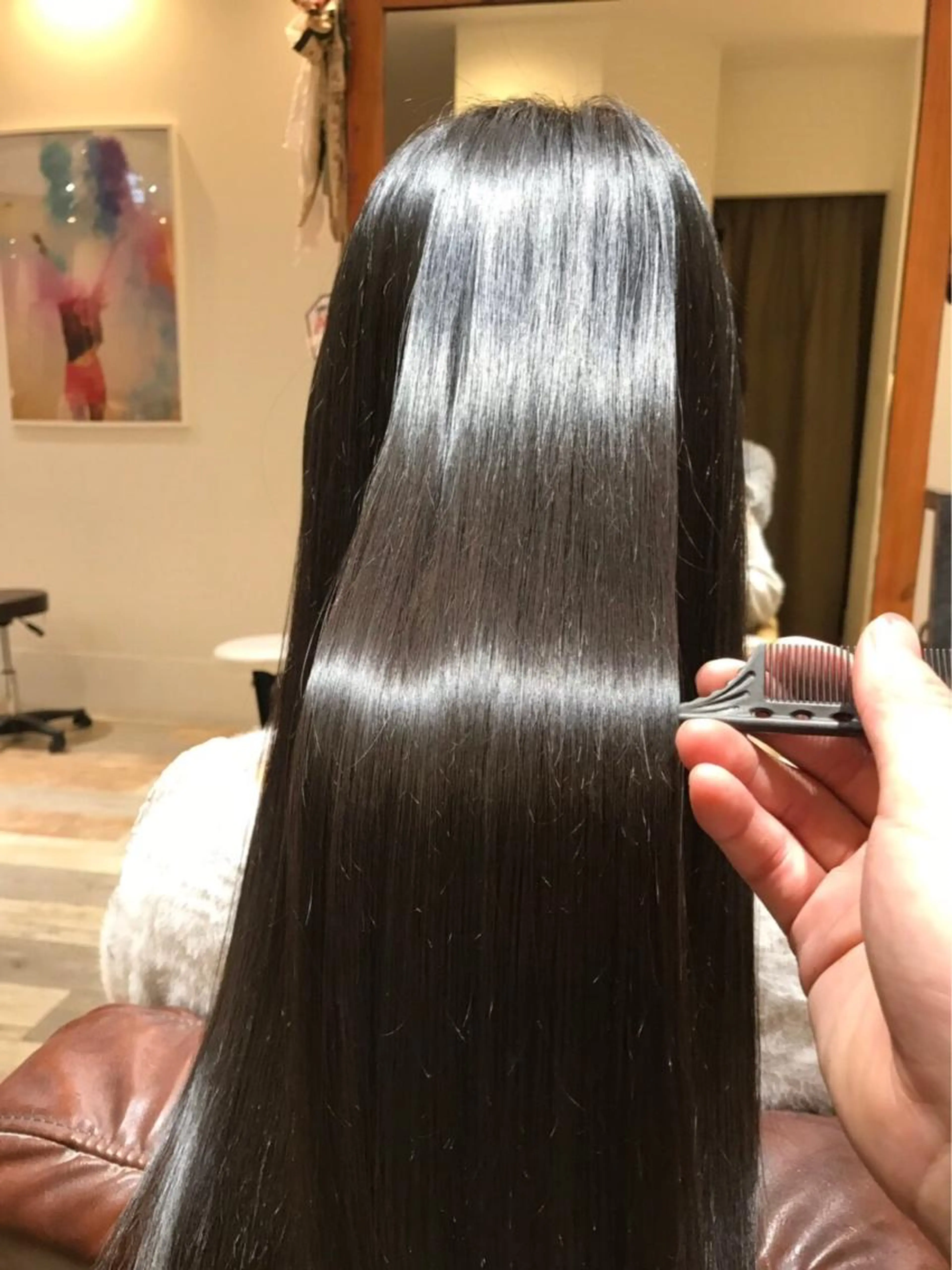 話題の艶髪✨ioLuストレートの写真