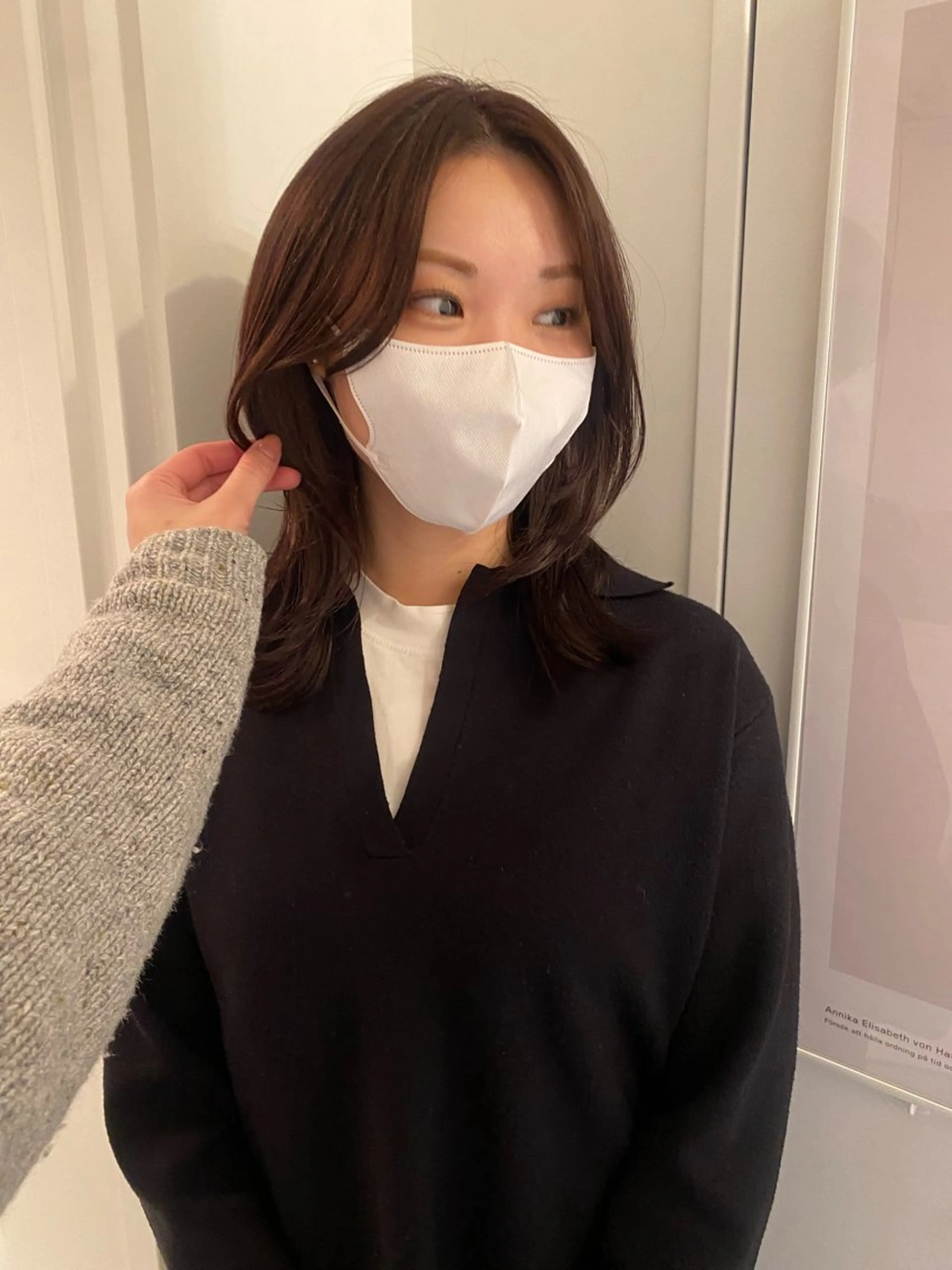 ミディアム カラー riria/ボブ /ブラウンカラー🎀のヘアスタイル