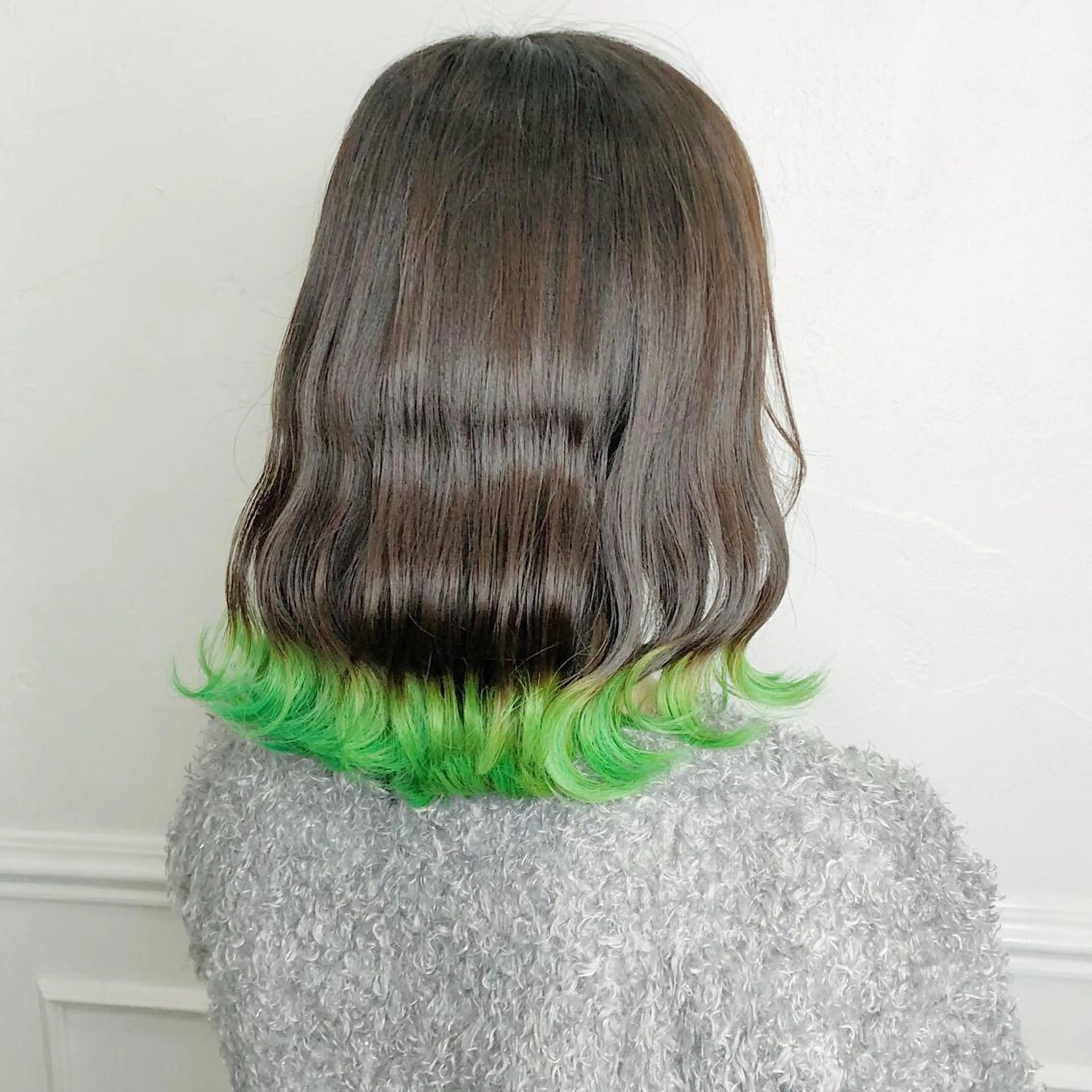 セミロング カラー 🧸ミルクティー🧸 kousei🧸のヘアスタイル