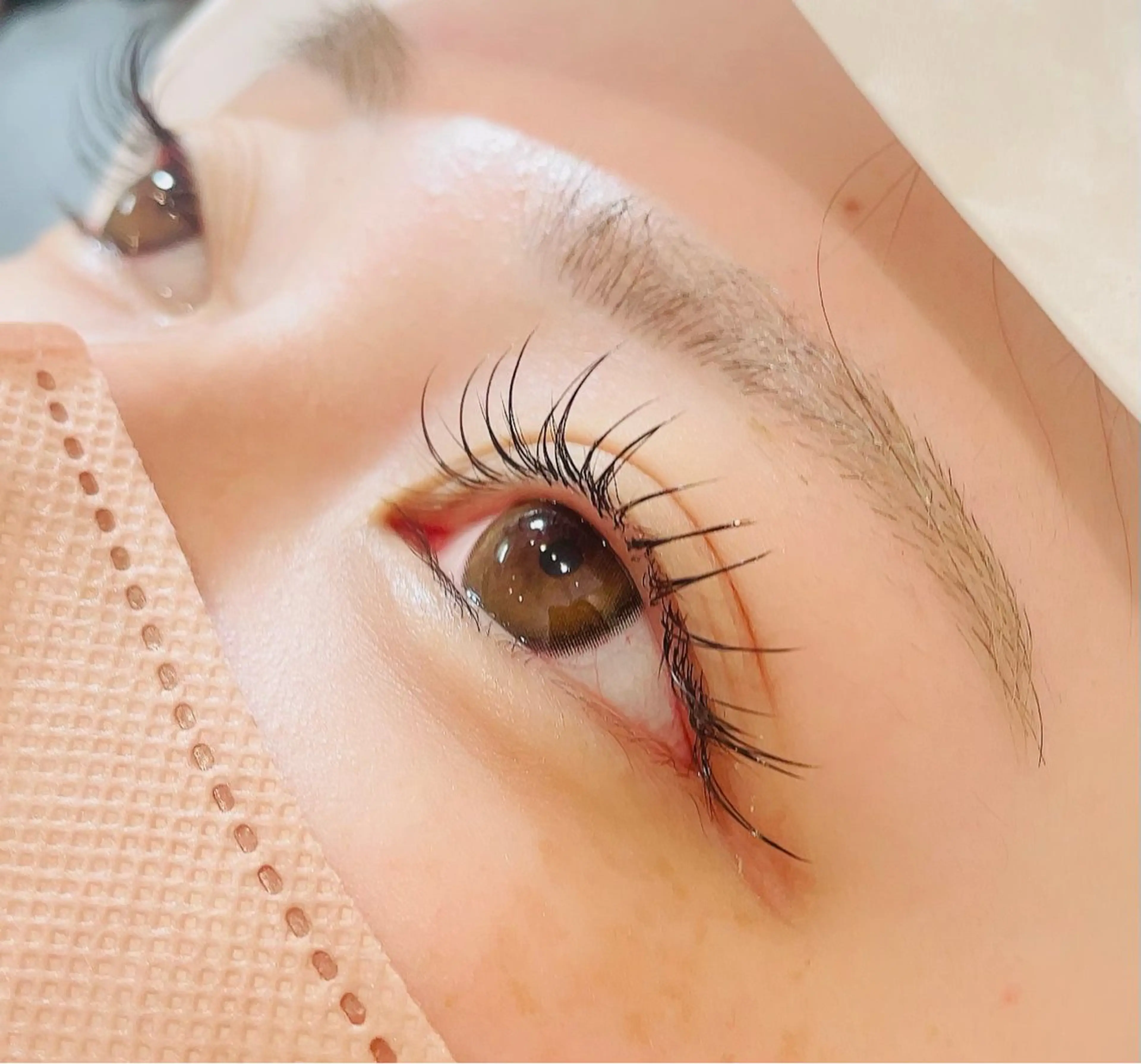 マツエク・マツパ 束感まつ毛 フラットラッシュ 韓国風マツエク マツエク rune.川越 🌙川上のマツエク・マツパデザイン