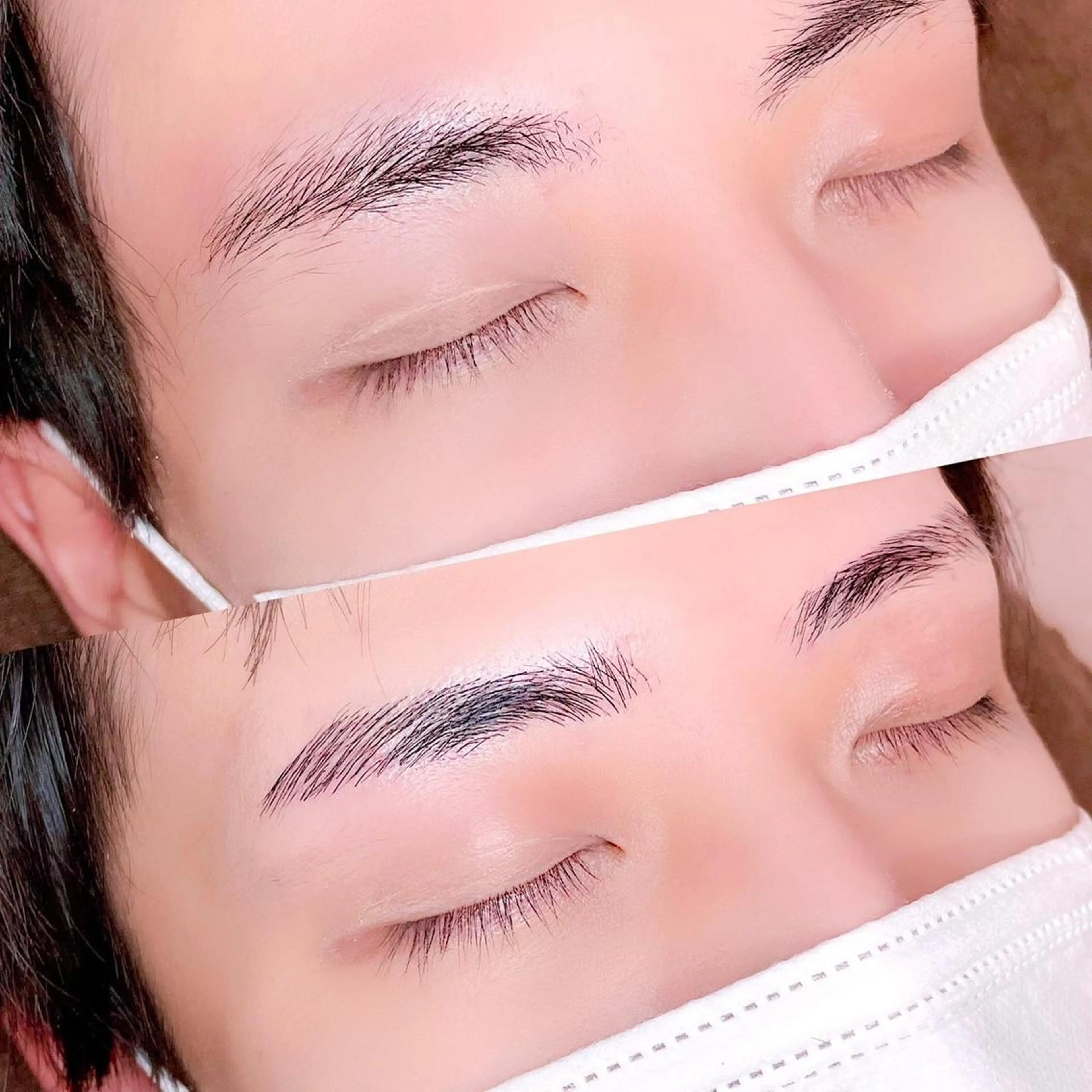 メンズ アイブロウ メンズアイブロウ Blanc School Hのマツエク・マツパデザイン