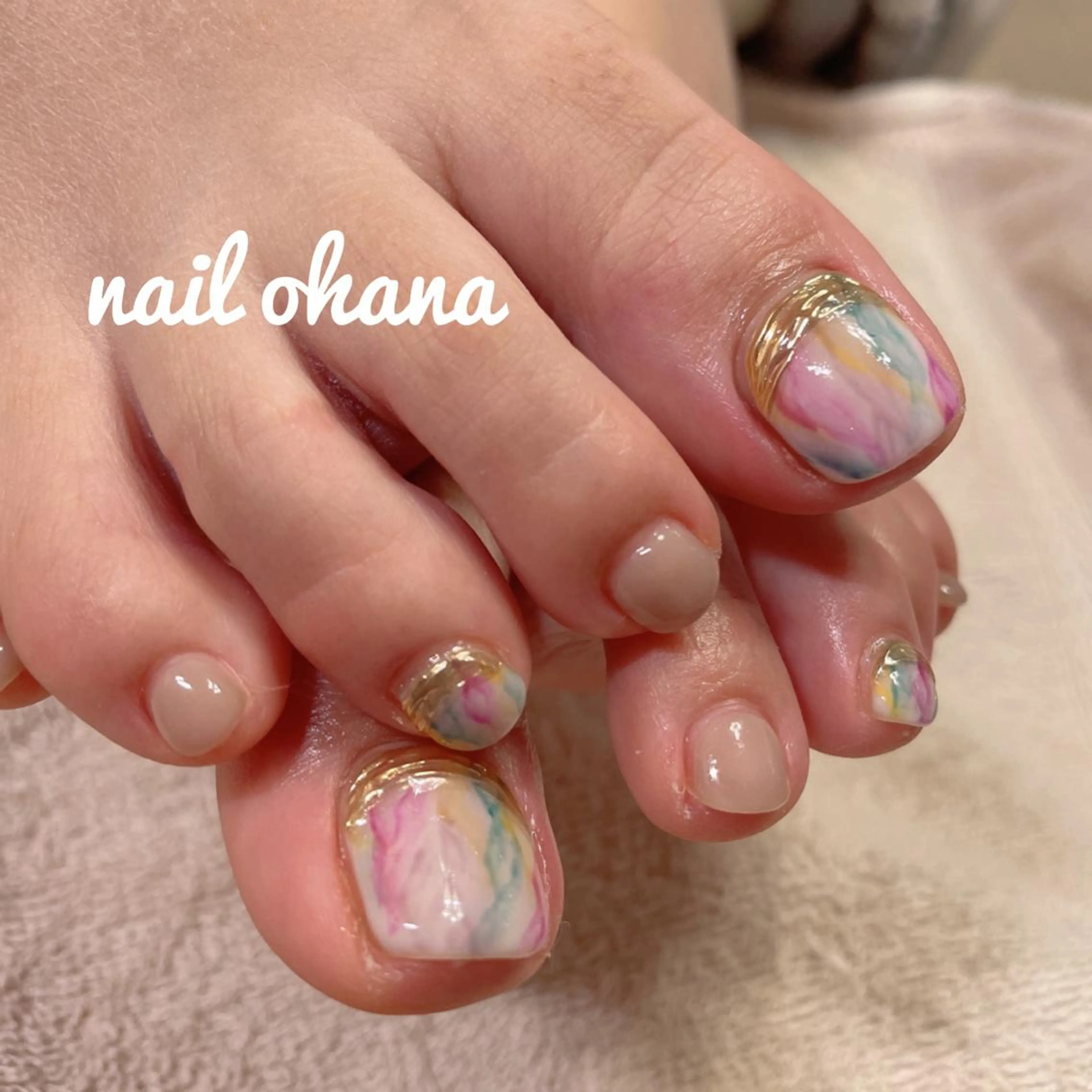 ネイル アートネイル ミラーネイル 那覇🏝️台湾人 ネイリストSHIUのネイルデザイン