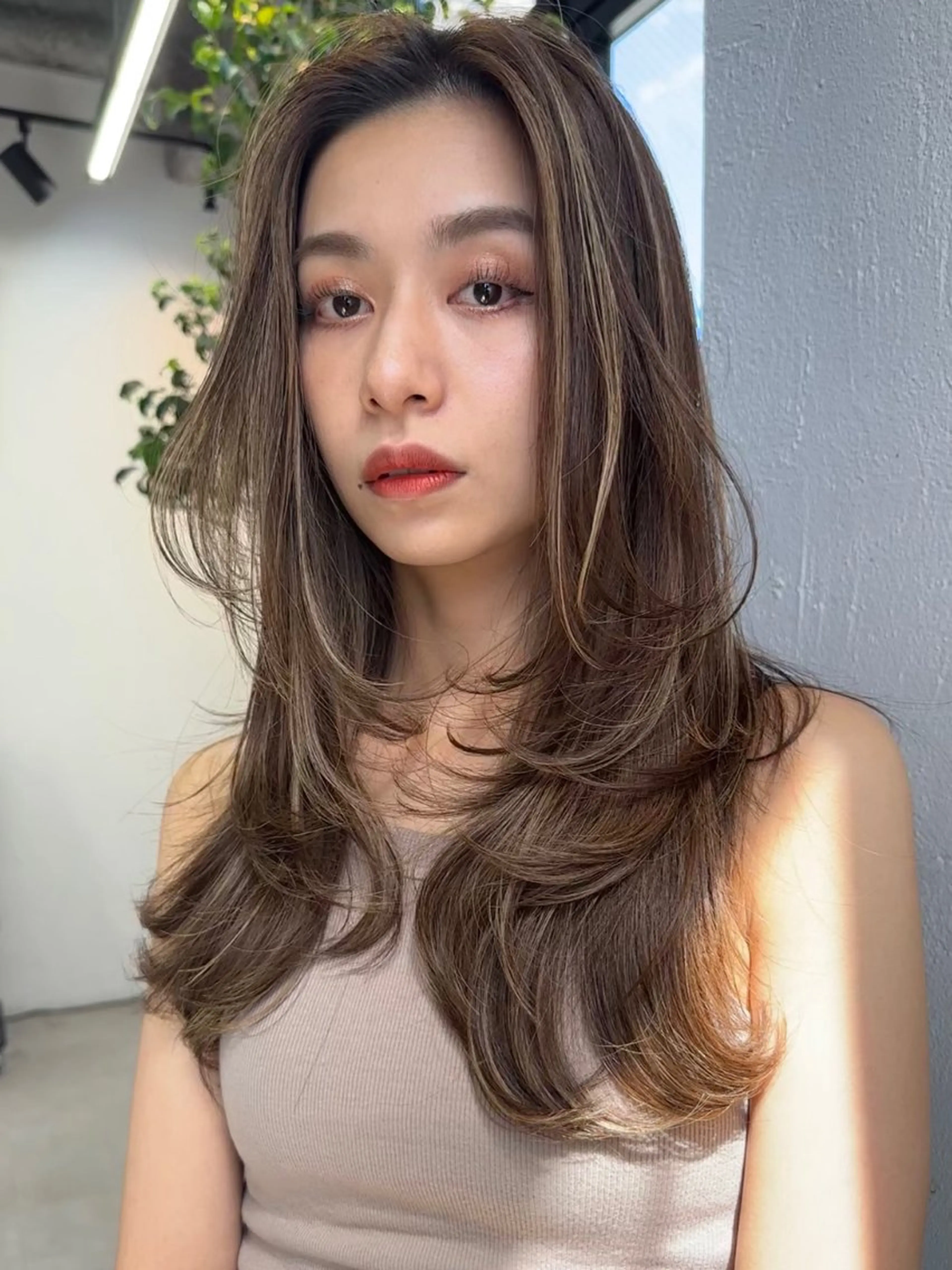 ロング カラー ヘアアレンジ Ways TOKYO所属・北間 寛哉のヘアスタイル