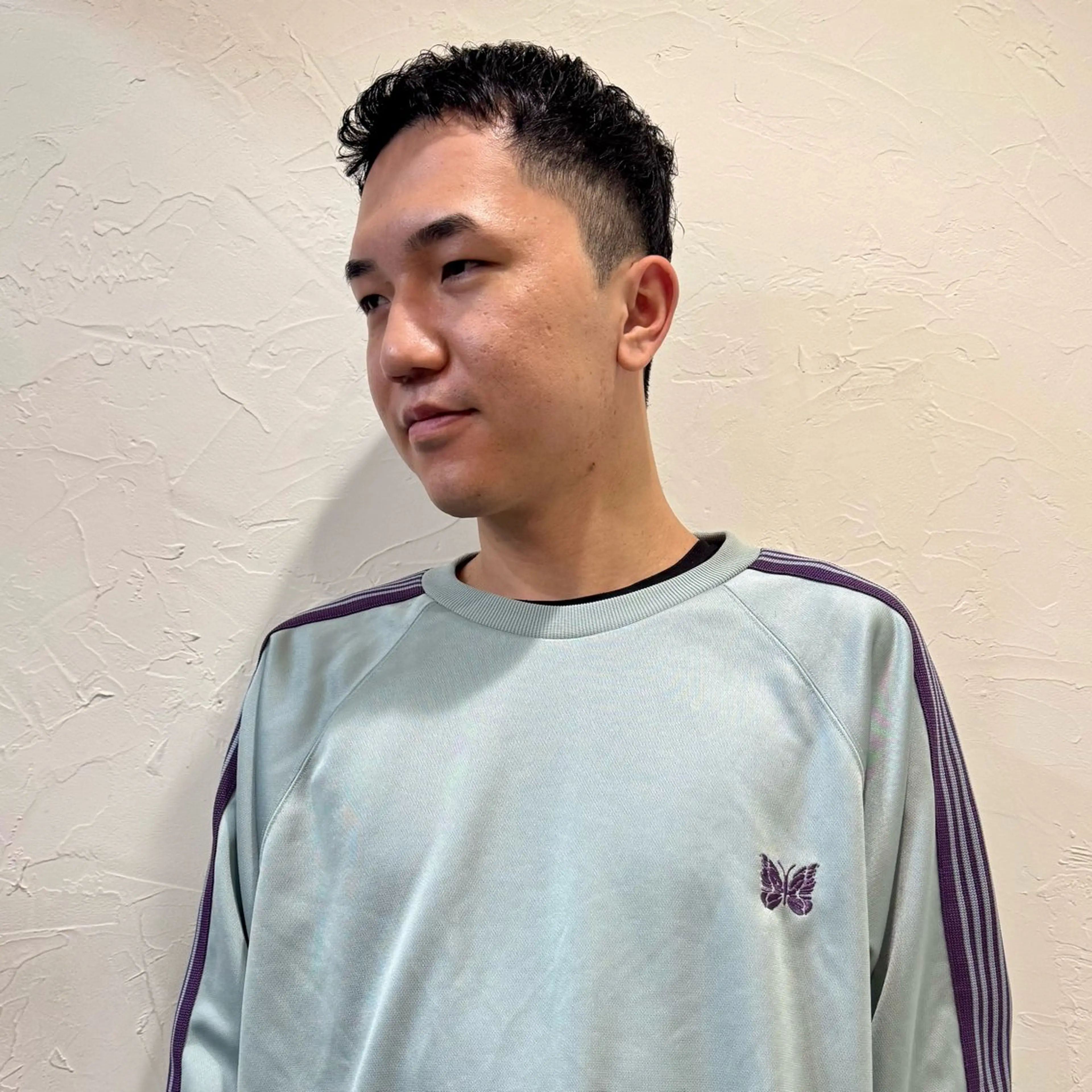 ショート メンズ アップバング メンズ就活ヘア メンズパーマ メンズショート スパイキーショート カット ヘアセット 【池袋/スパイキー ショート】ⓝⓘⓜⓤのヘアスタイル