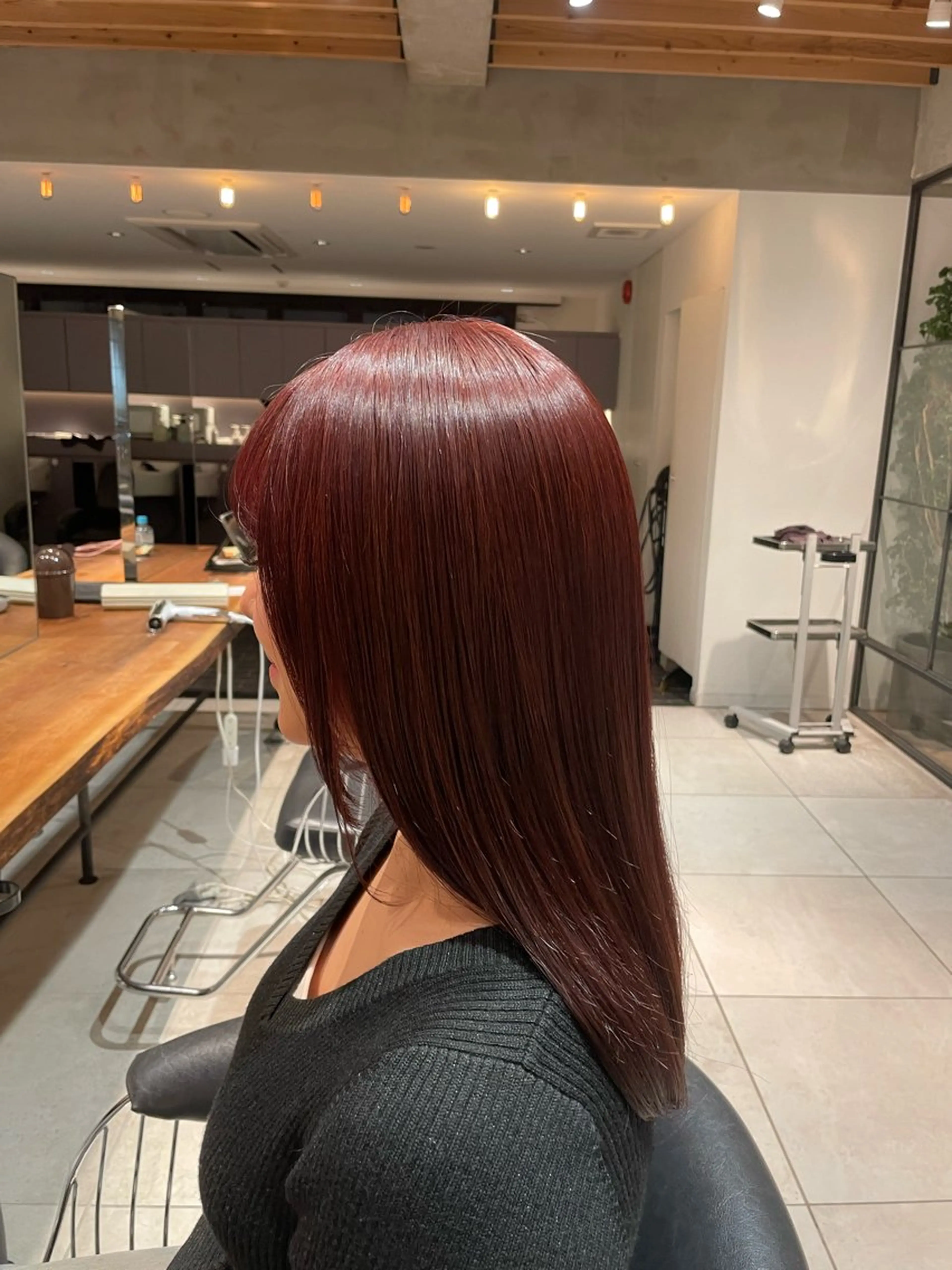 ブリーチ無しWカラーの写真