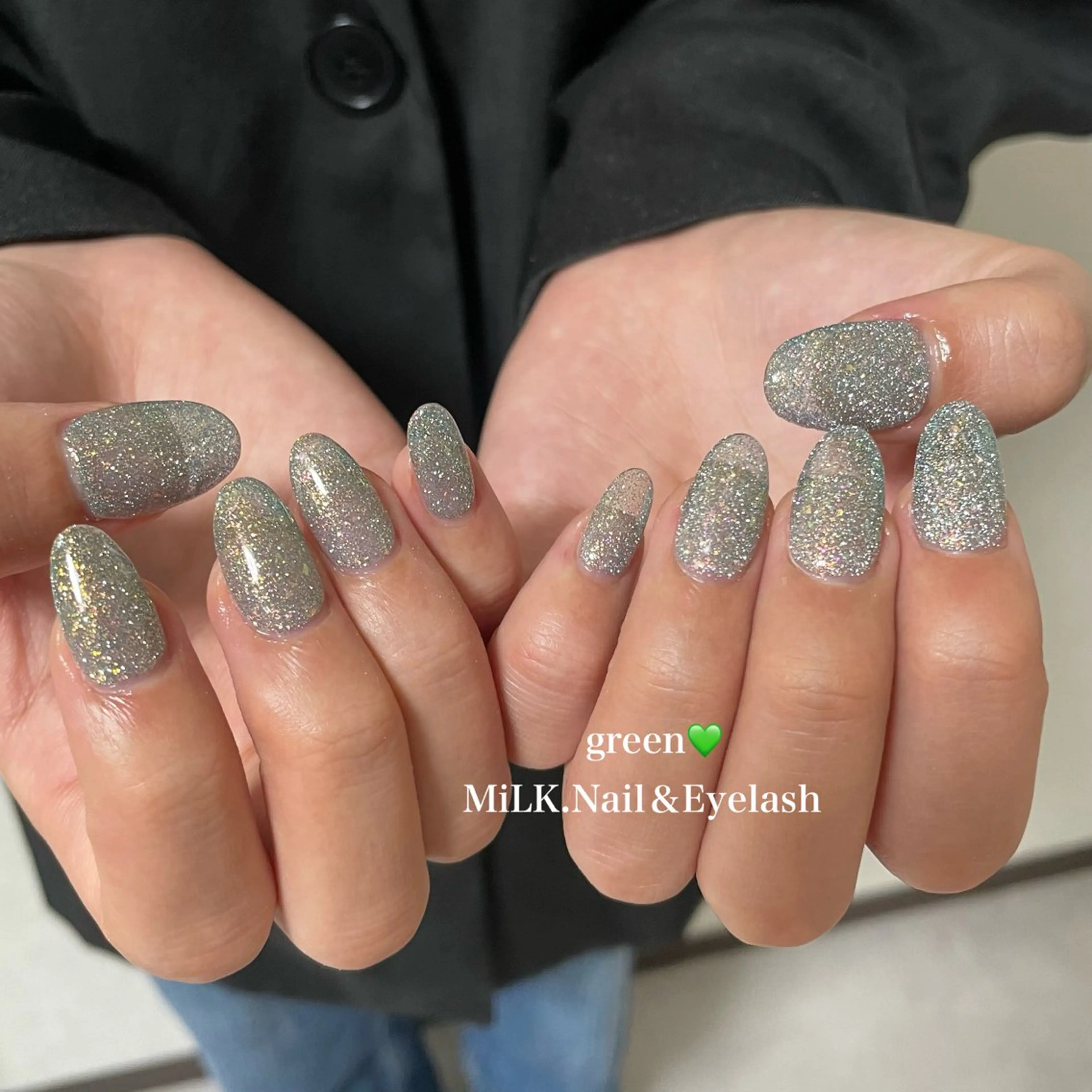 ネイル フラッシュネイル MiLK. Nail&Eyelash所属・MiLK. wakaのマツエク・マツパデザイン