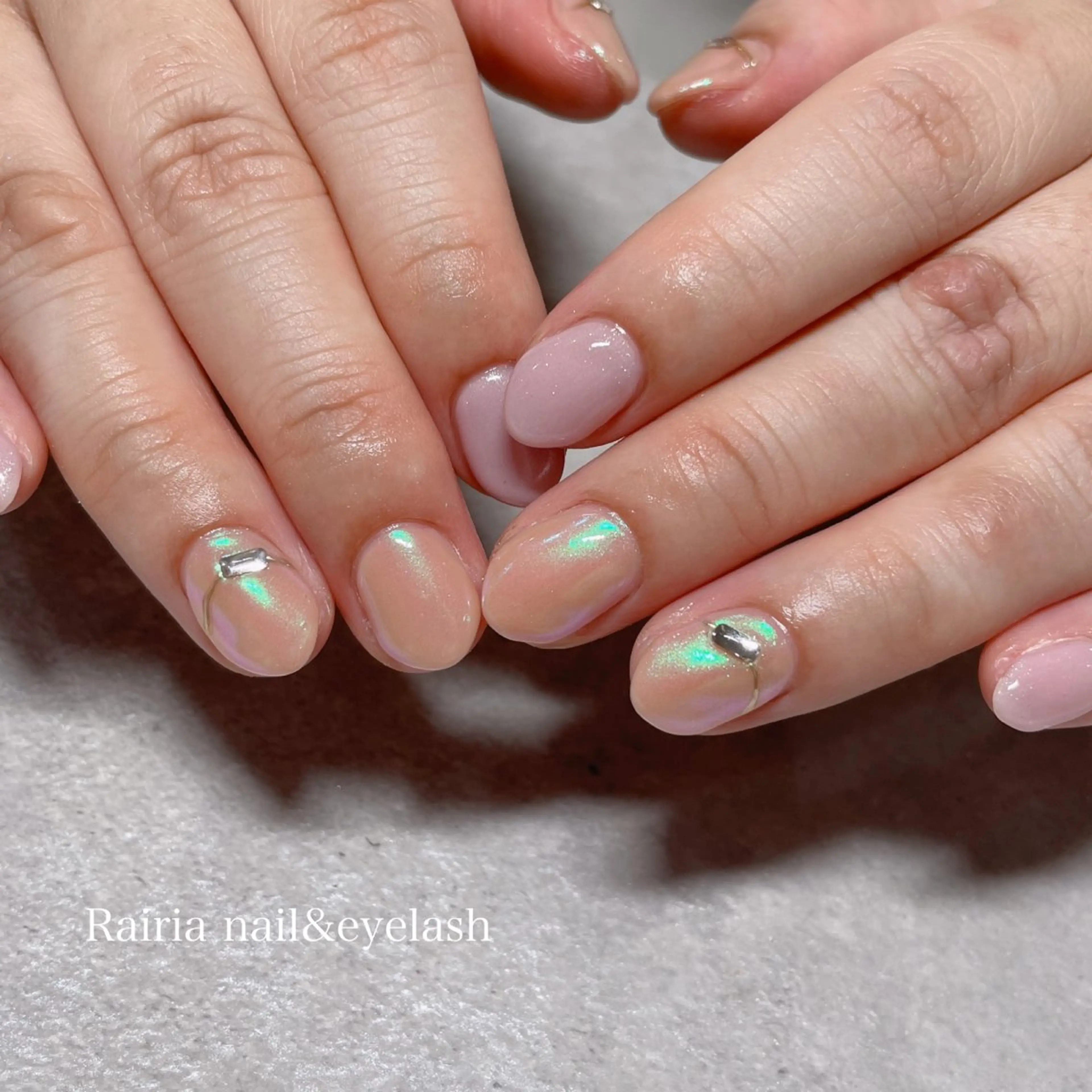 ネイル 持ち込み ハンドネイル Rairia nail&eyelash小岩店所属・Rairianail 小岩店のネイルデザイン