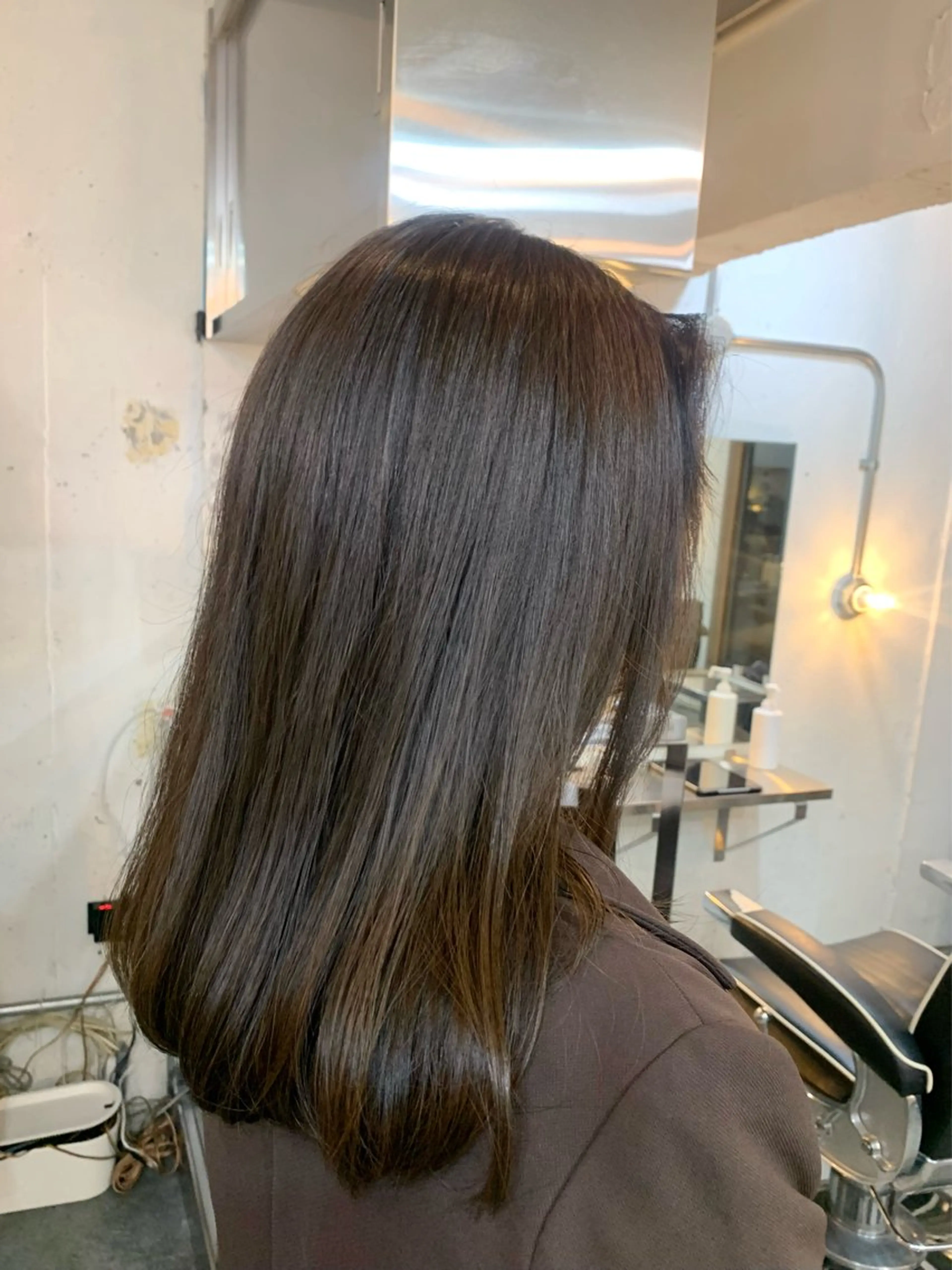 セミロング カラー カット 縮毛矯正 トリートメント kaze代官山 🪽kanameのヘアスタイル