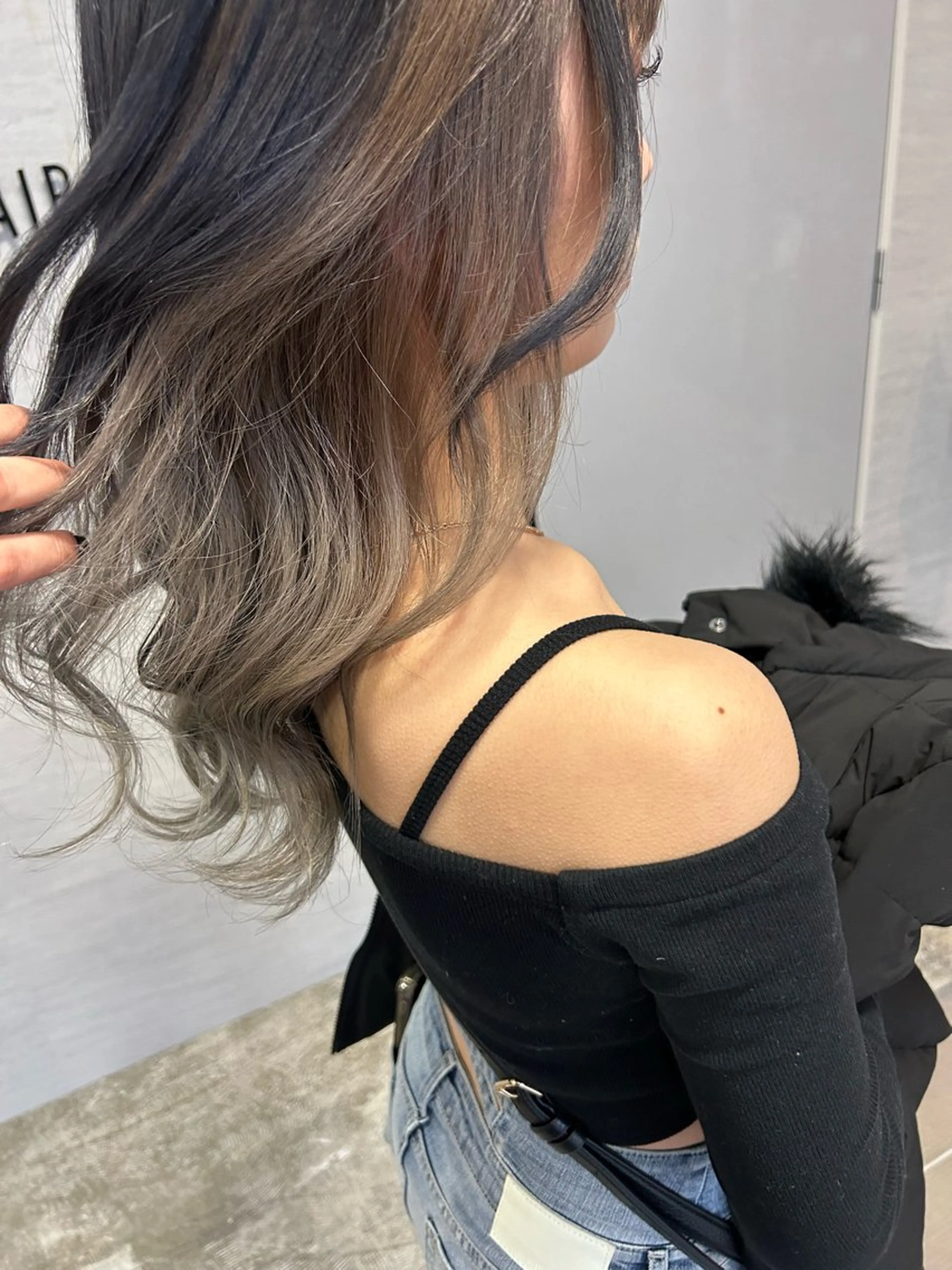 セミロング カラー カット ヘアカラー HAIR774所属・しの 《HAIR774》のヘアスタイル