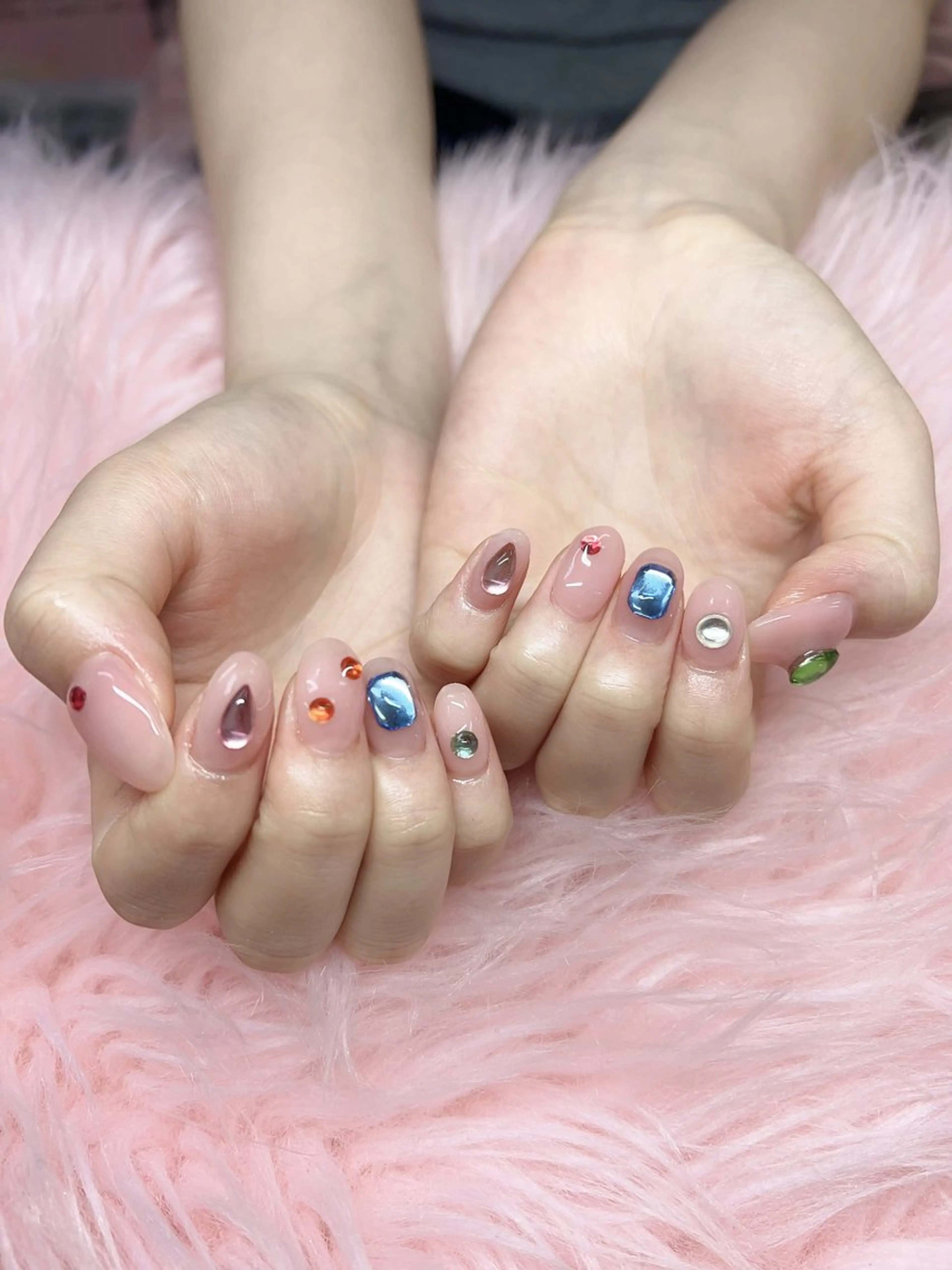 ネイル ハンドネイル ハンドケア 💜MIYA nail川崎店のネイルデザイン