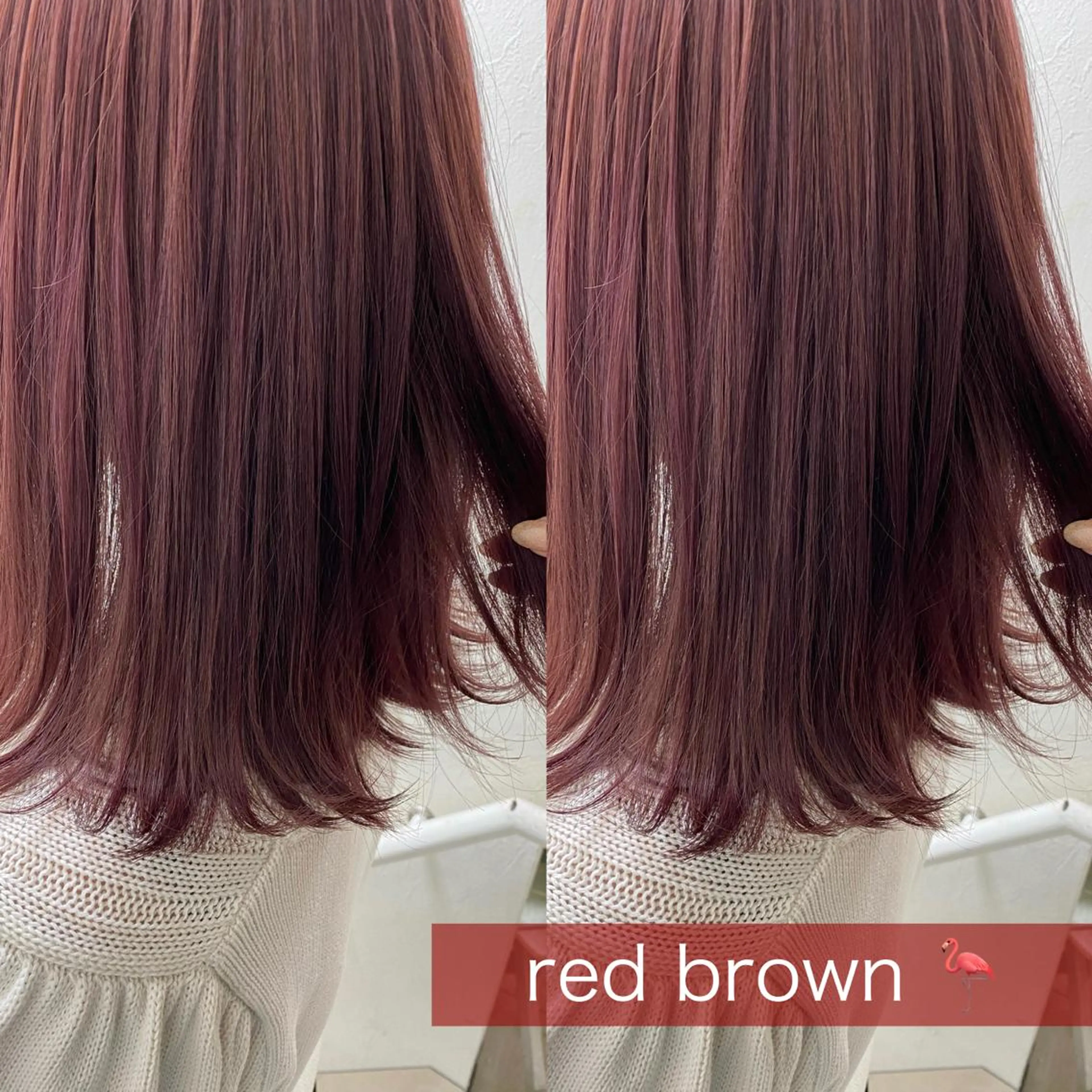 セミロング カラー マツエク・マツパ 透明感カラー💖 Stylist佐藤澪のマツエク・マツパデザイン