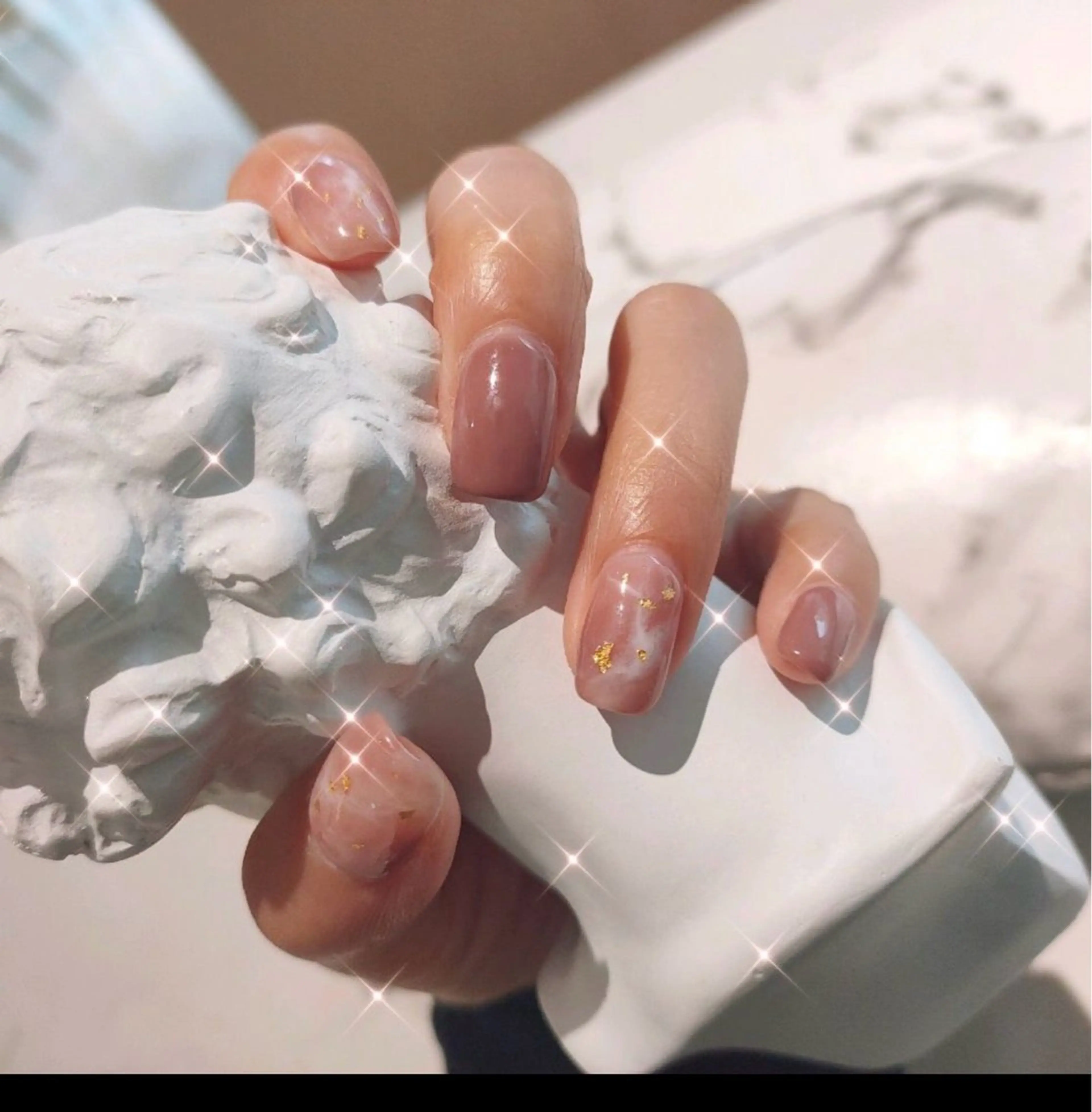 ネイル ハンドネイル (∩_∩)ミモネイル /eyelashのネイルデザイン