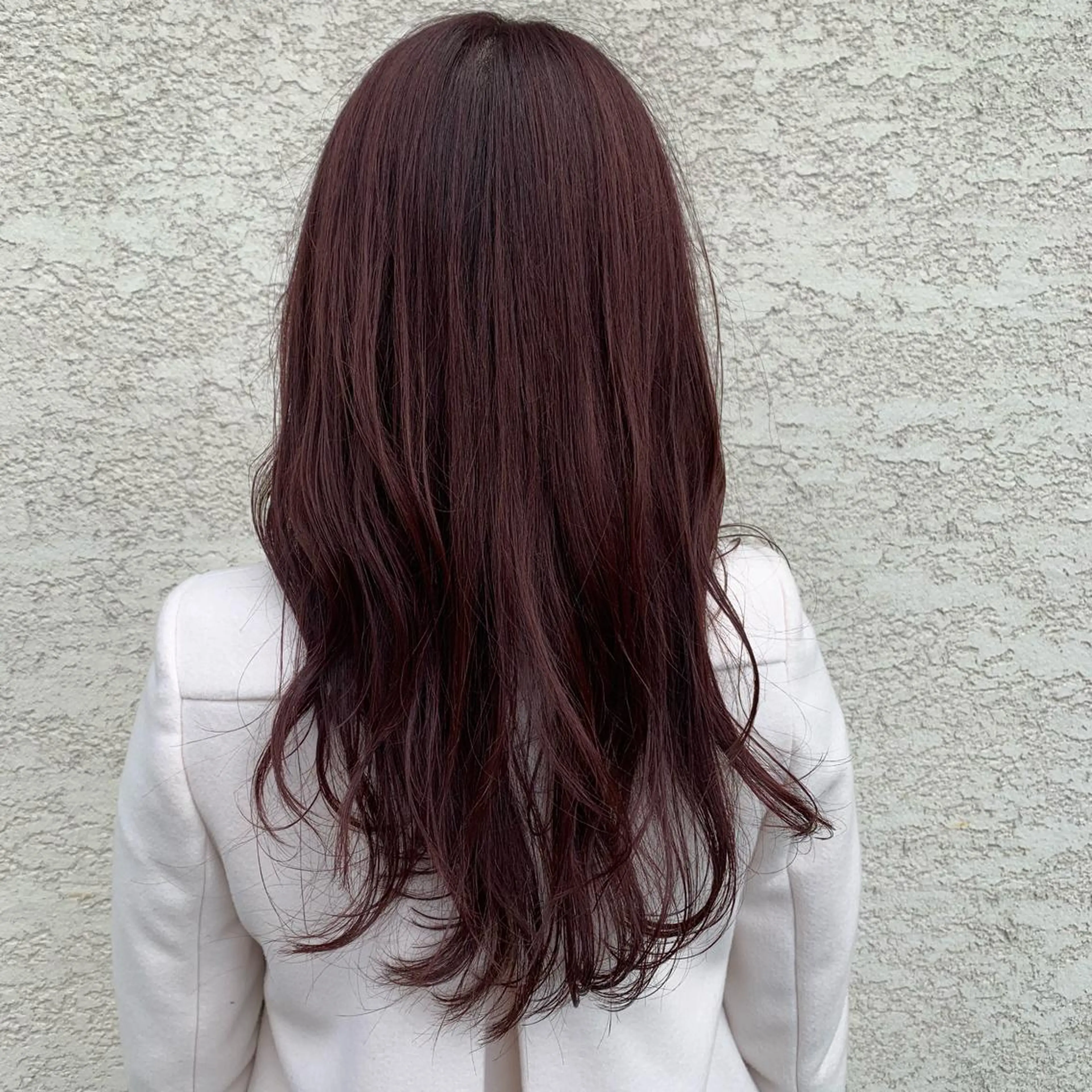 ロング カラー ピンクカラー 韓国×巻ける髪質改善 💍maki💍のヘアスタイル