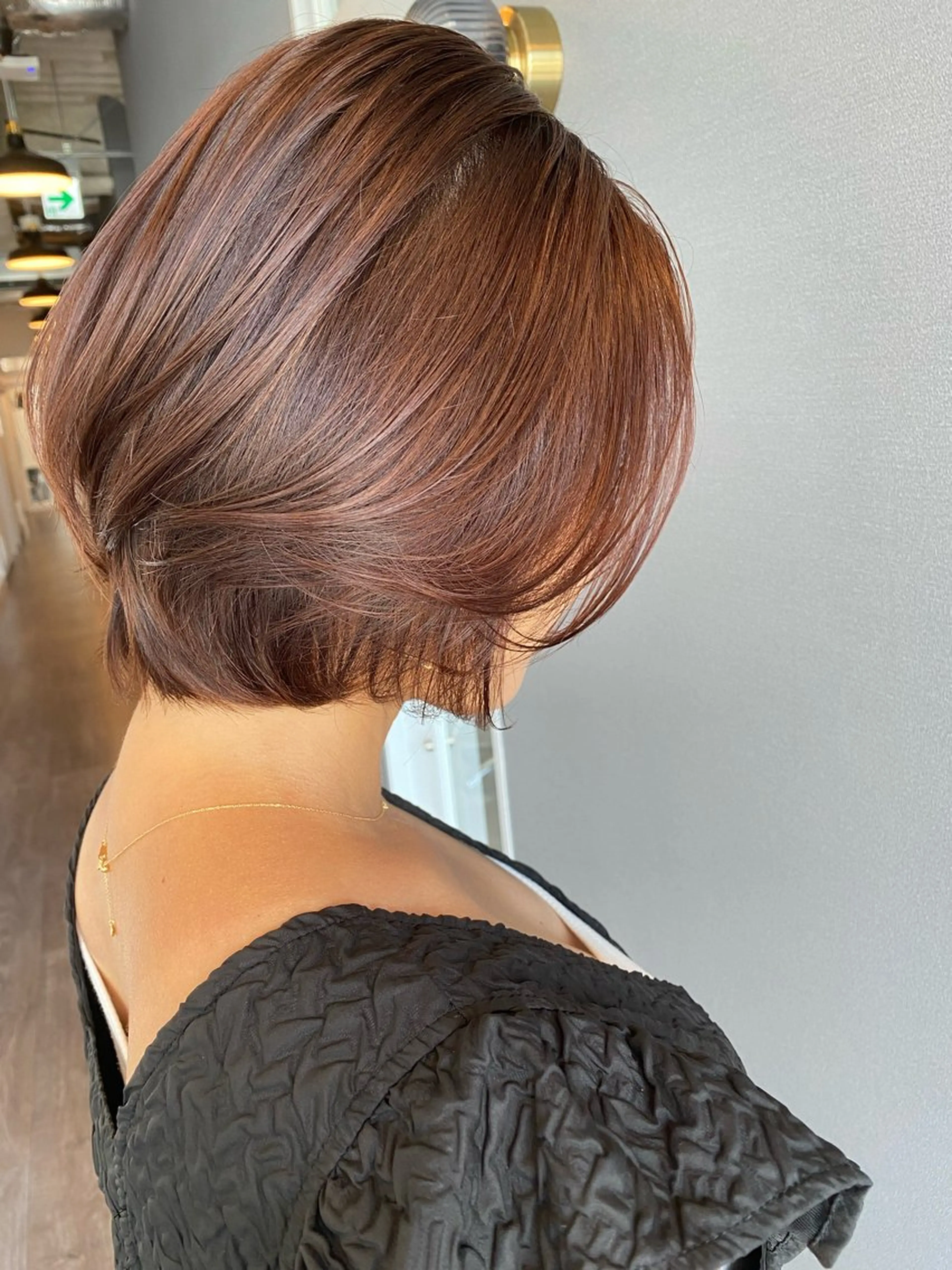 ショート カラー カット ヘアカラー トリートメント 似合わせカラーパーマ 🌿kitin米川のヘアスタイル