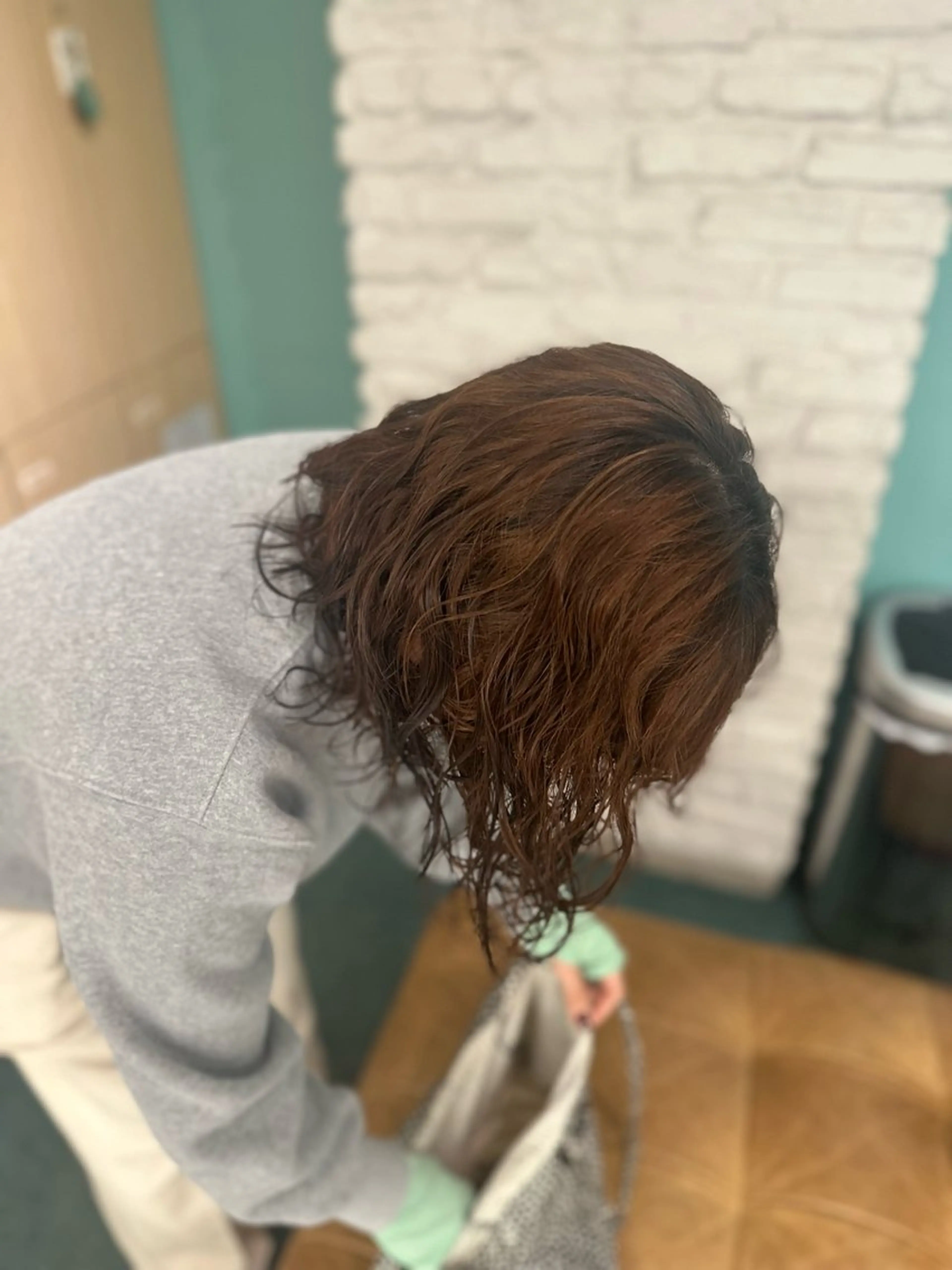 ミディアム パーマ パーマ LeeHorie MIUのヘアスタイル