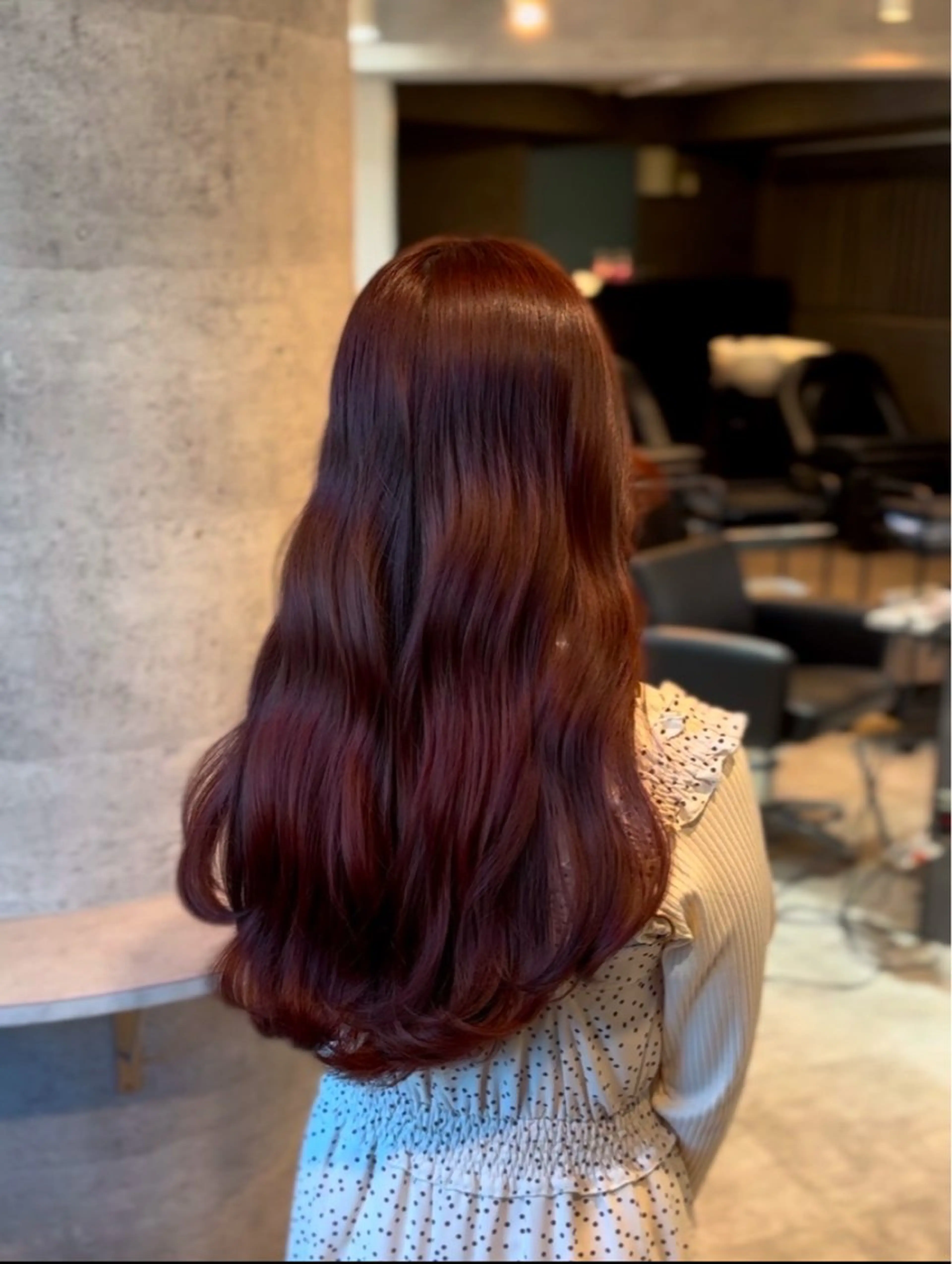 ロング 新宿/韓国メンズ RIKUパーマのヘアスタイル