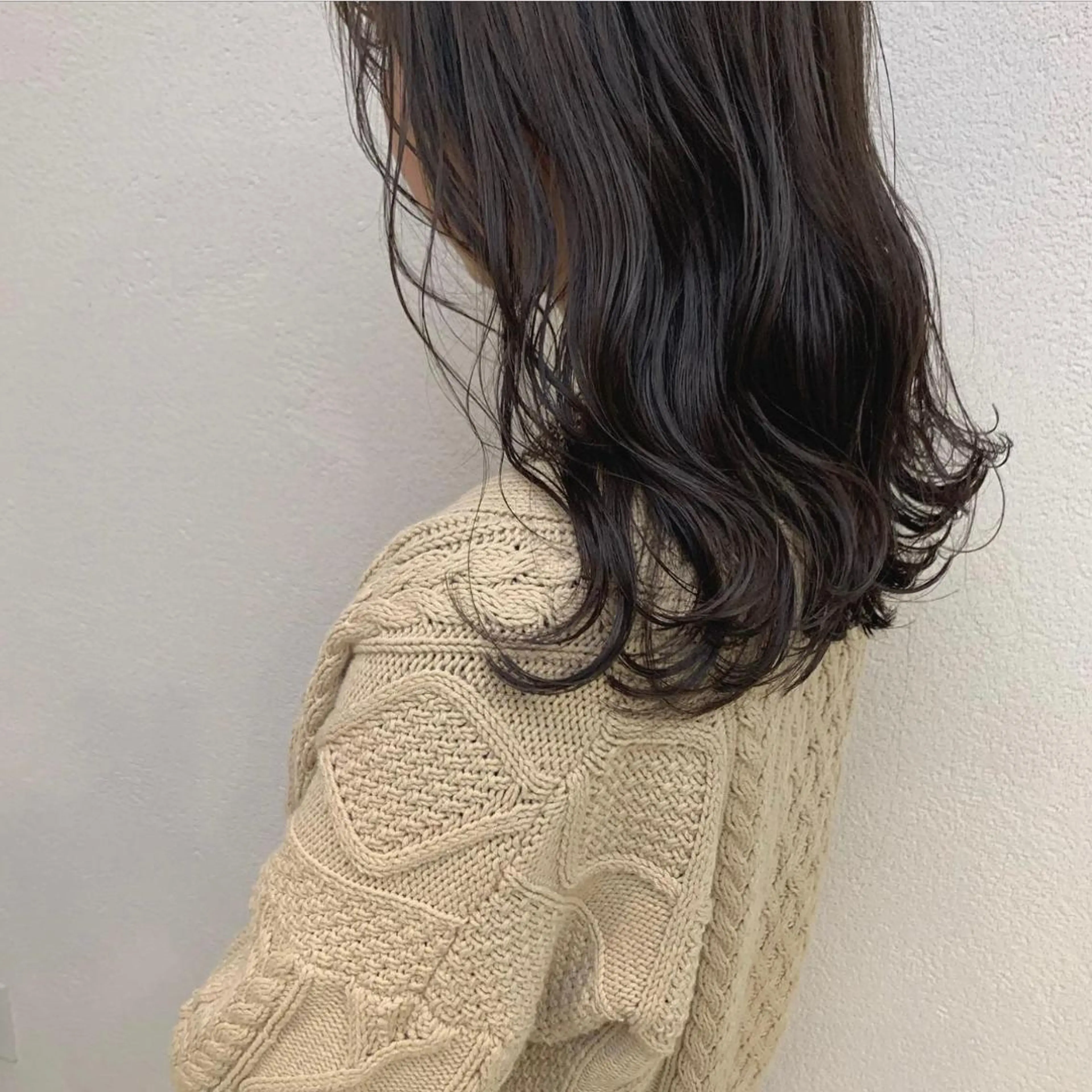 セミロング カラー ブラウンカラー マロンブラウン ayano /トレンドヘアのヘアスタイル