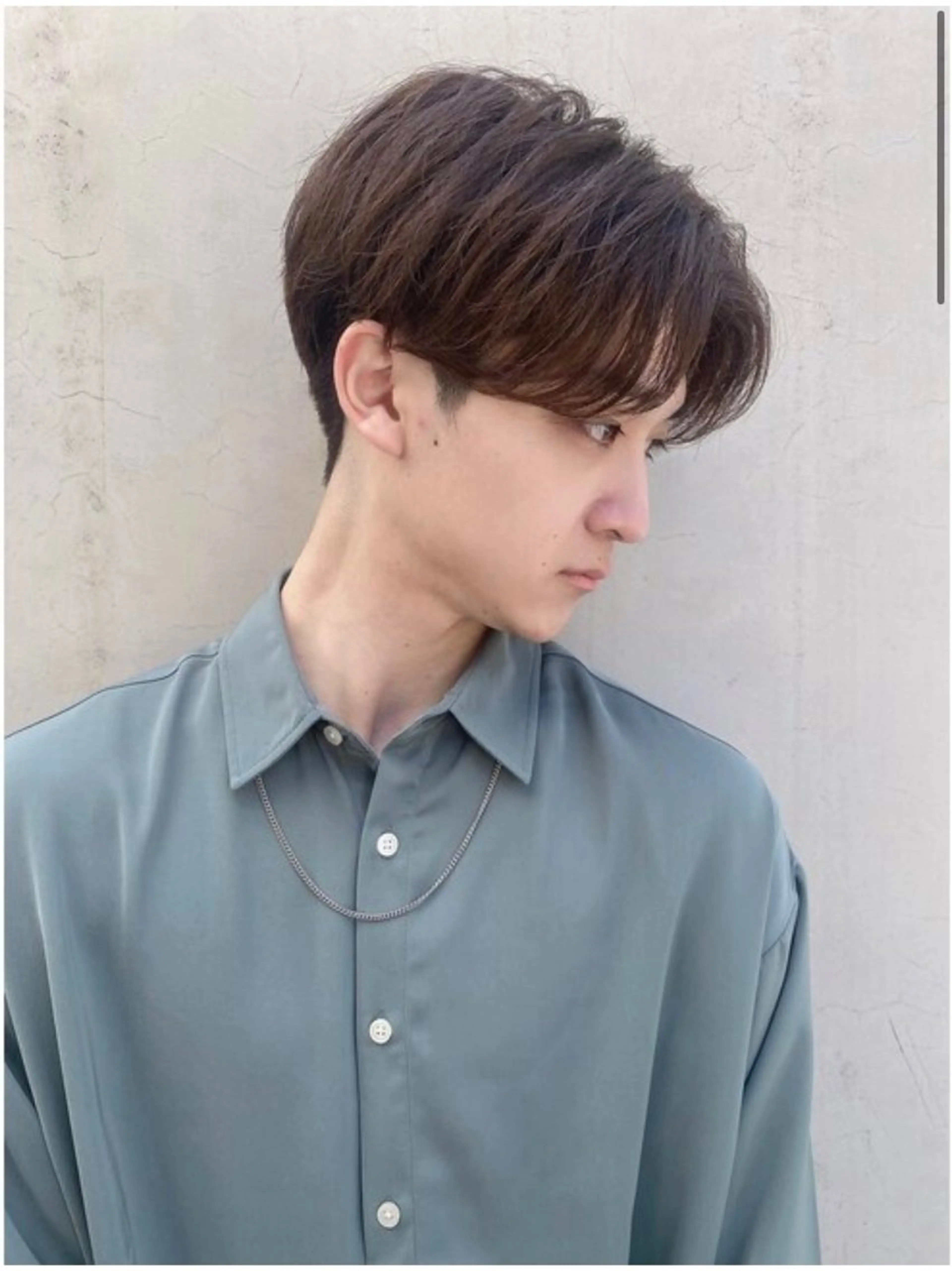 ショート パーマ メンズ カット パーマ 大人メンズパーマ メンズ特化　萱原大幹のヘアスタイル