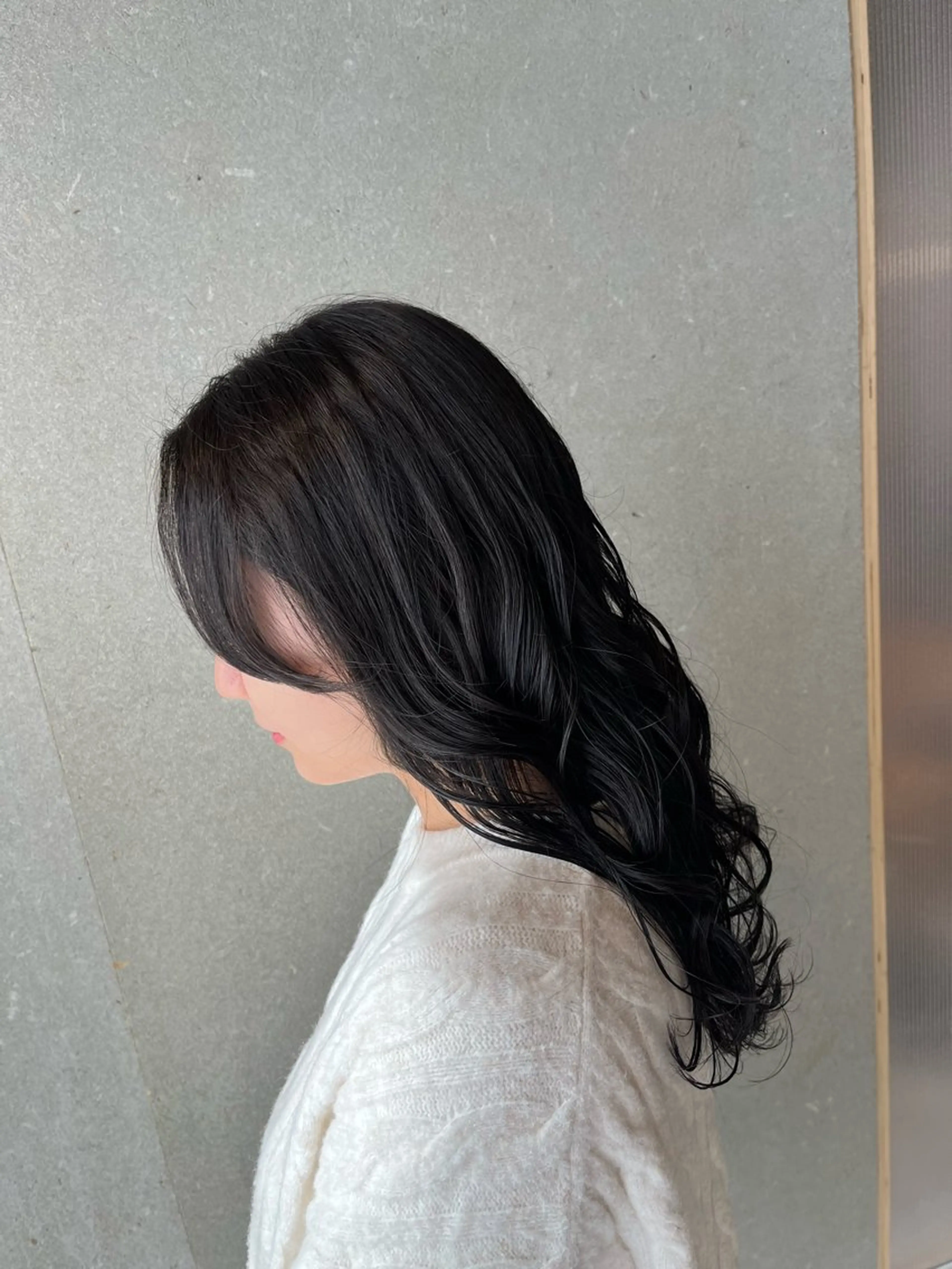 ロング カラー ブリーチ ブリーチなしカラー ヘアカラー トリートメント 艶髪ブリーチ/レイヤ ー/竹本幸希のヘアスタイル