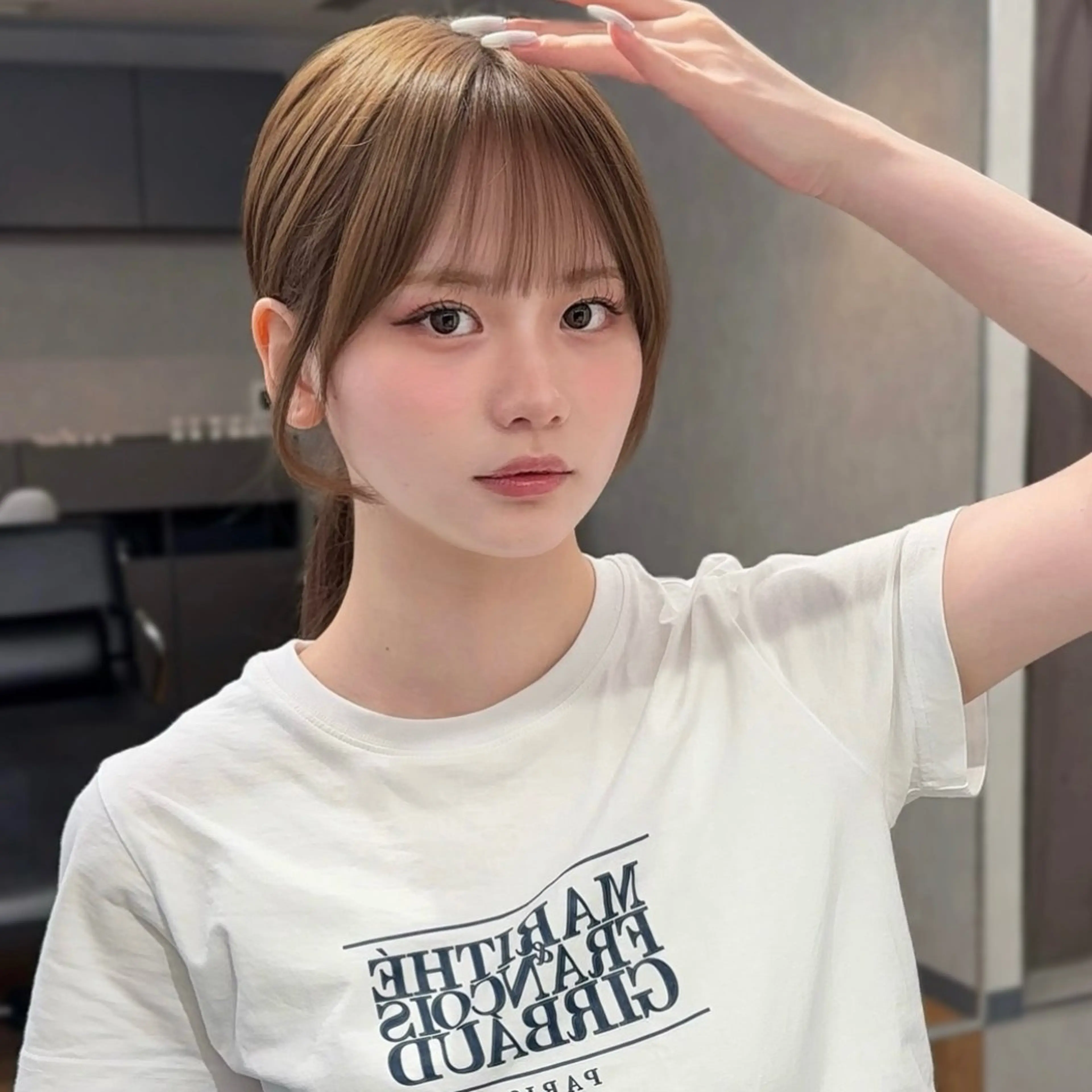 ロング カラー ヘアアレンジ ⭐️ショート/ボブ/ 艶カラー/りょうがのヘアスタイル