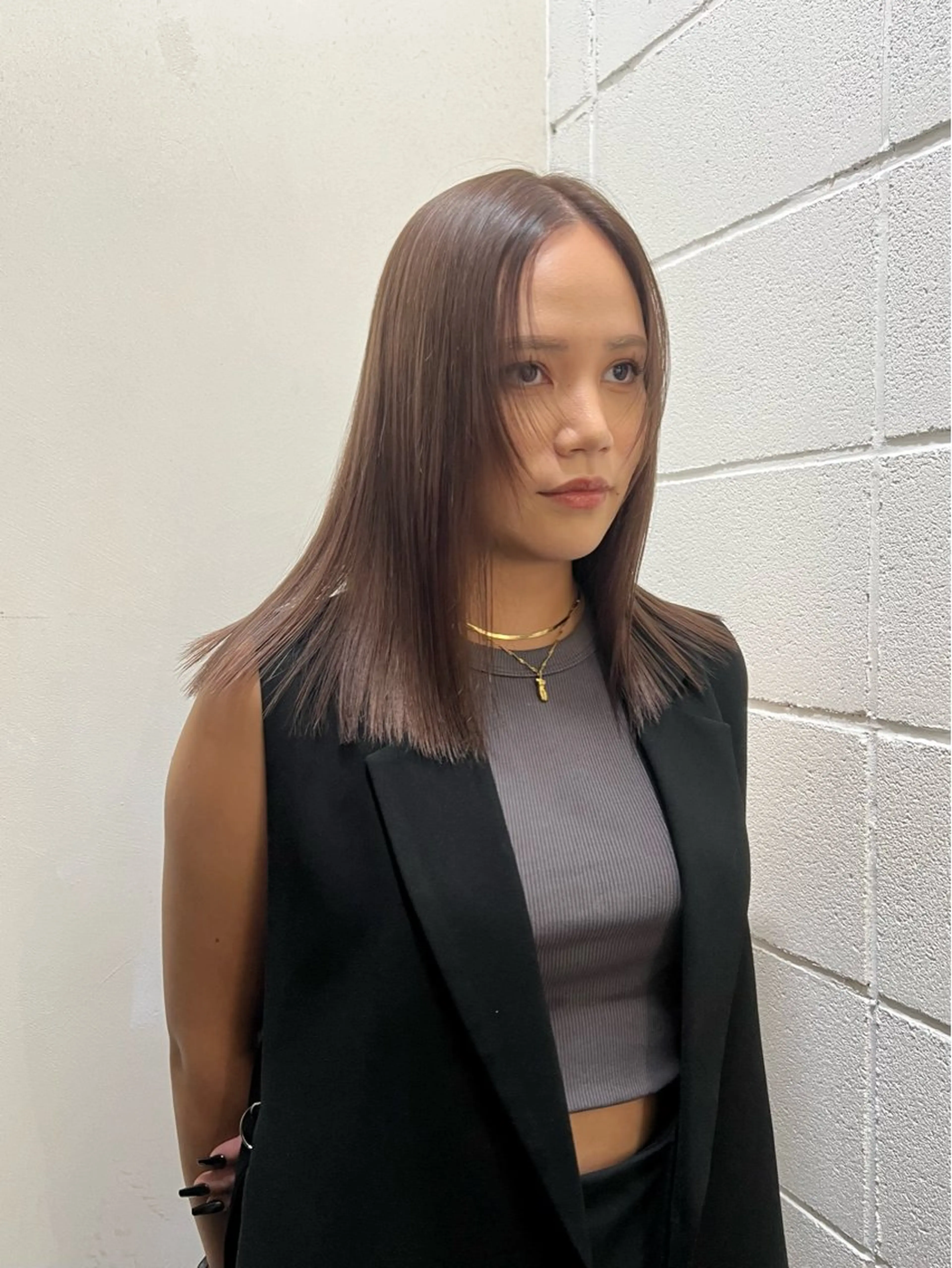 ミディアム HARU//原宿🤍 リピート率NO.1のヘアスタイル