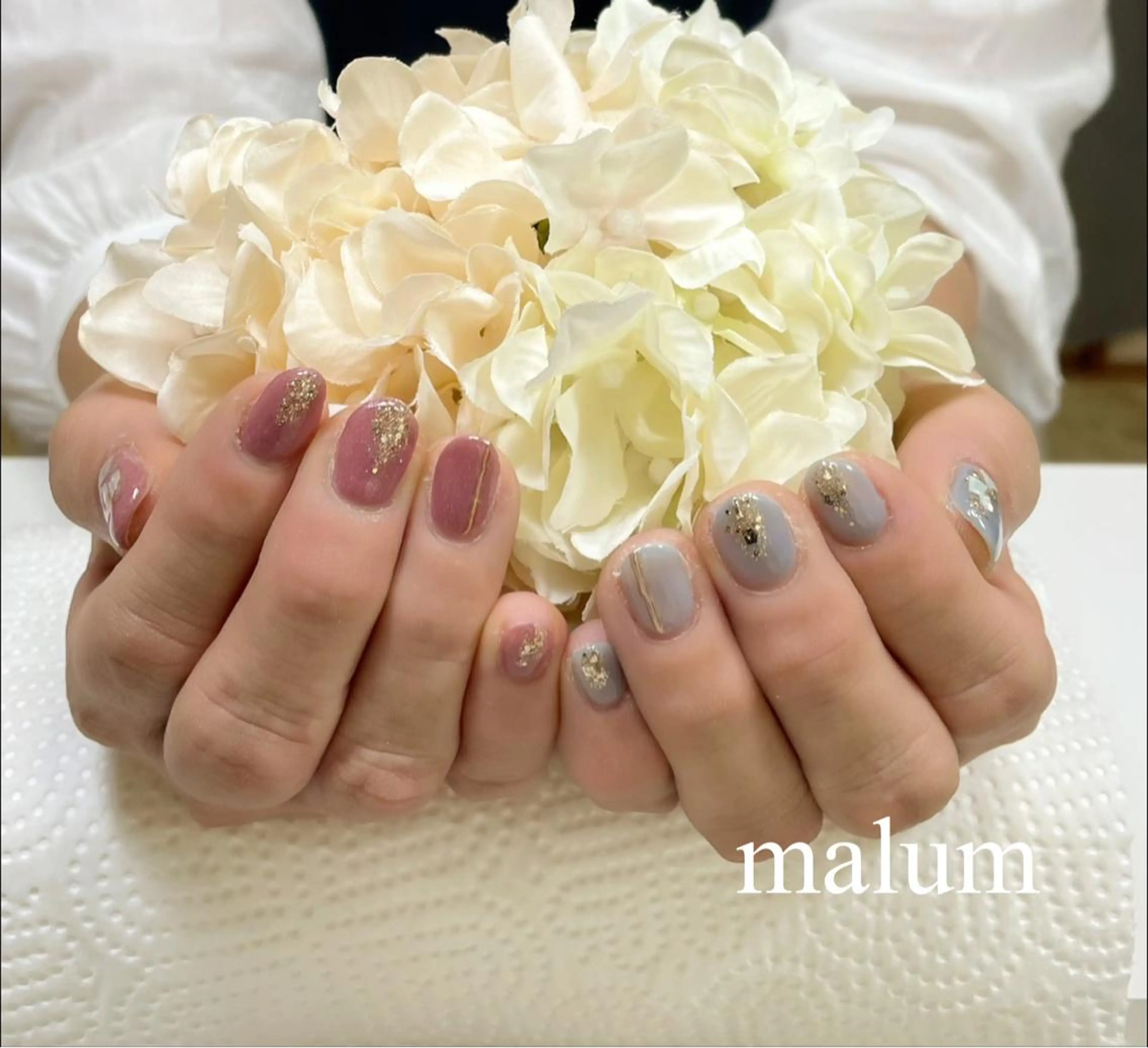 ネイル ハンドネイル malum nailのネイルデザイン