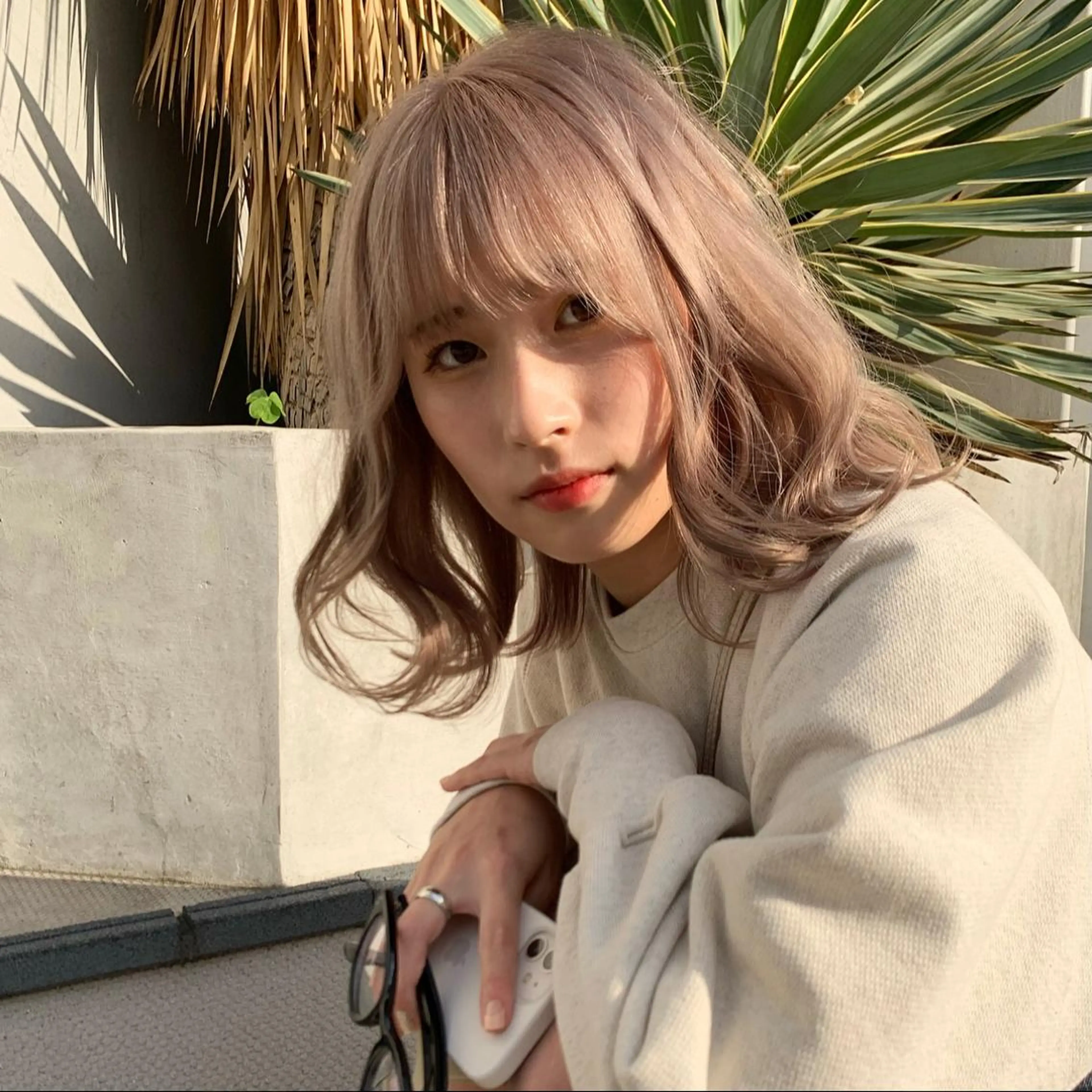 ショート カラー ヘアアレンジ カット ヘアカラー トリートメント ヘッドスパ ヘアセット ハイトーン/美髪矯正 🍃大江拓実のヘアスタイル