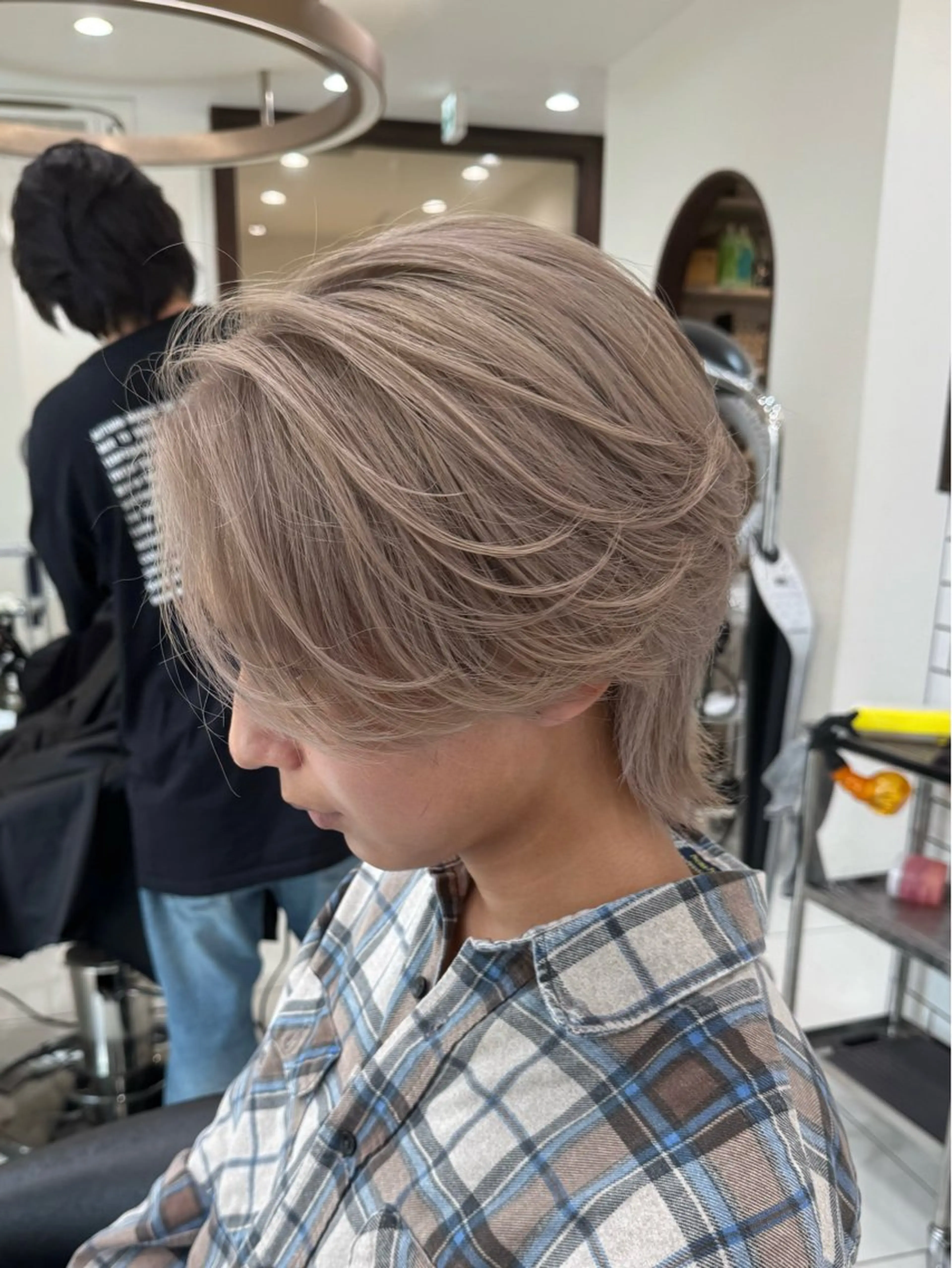 カラー メンズ メンズブリーチ メンズハイトーン ブリーチ ハイトーンカラー miyu'somotesando所属・菅野 心悠/メンズヘアのヘアスタイル