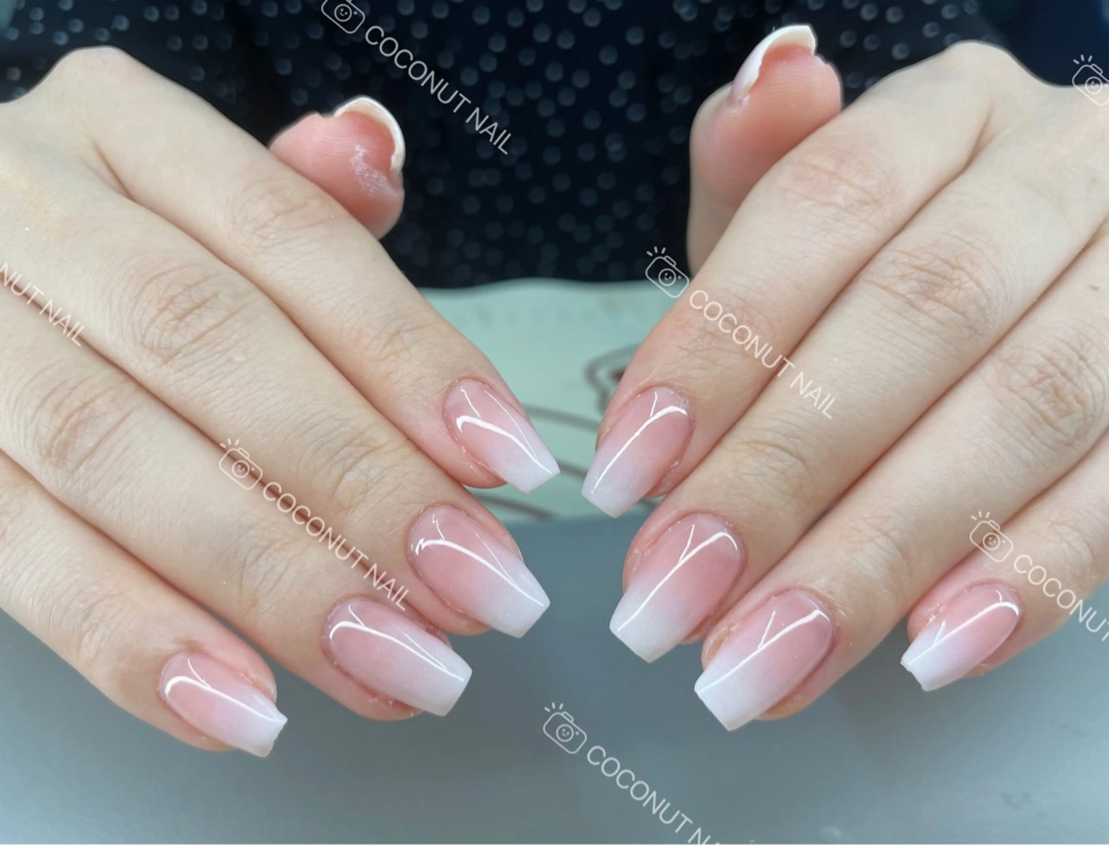 ネイル ハンドネイル 神田 ココナッツのネイルデザイン